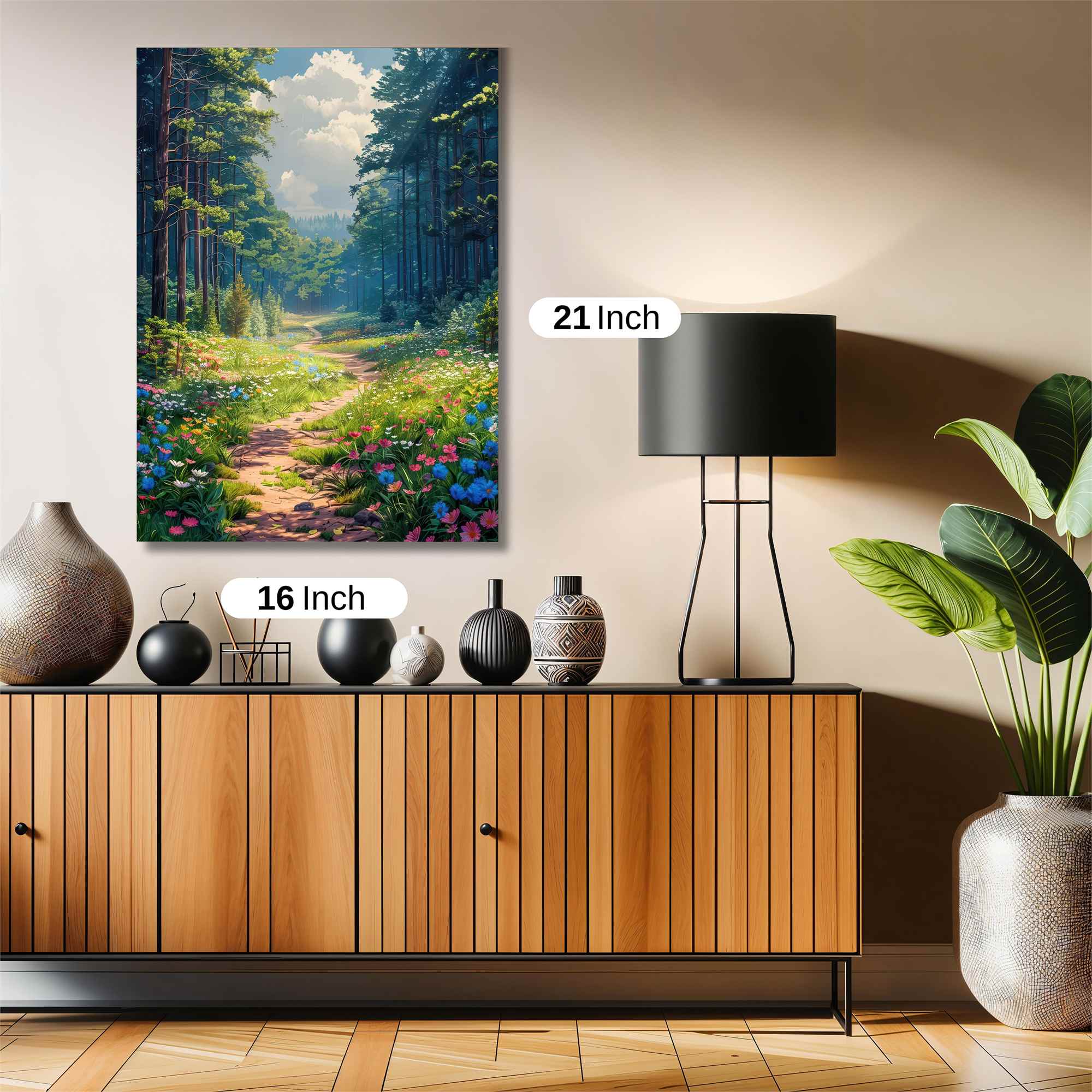 Forest Serenity Safe Wall Magnetic / M