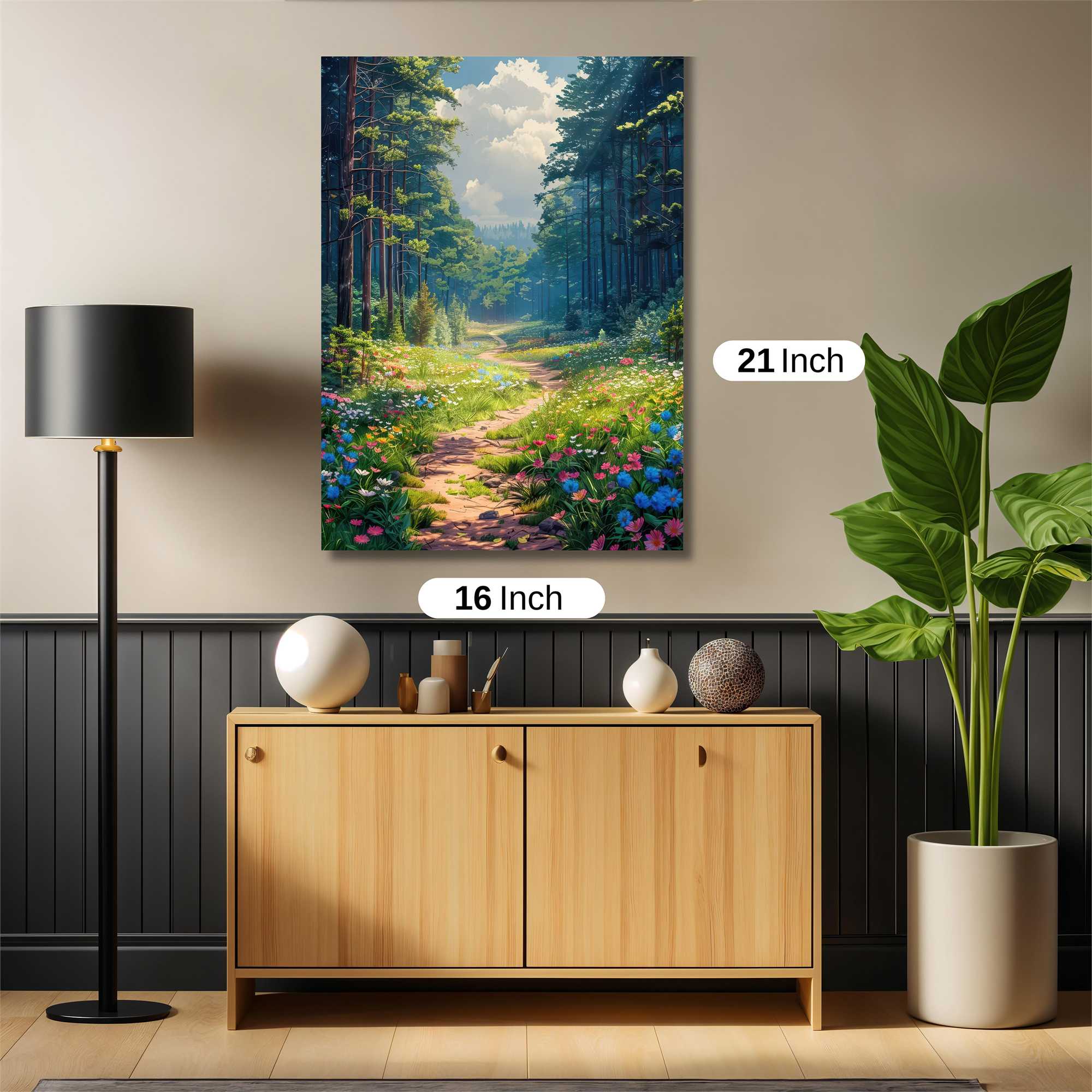 Forest Serenity Safe Wall Magnetic / M
