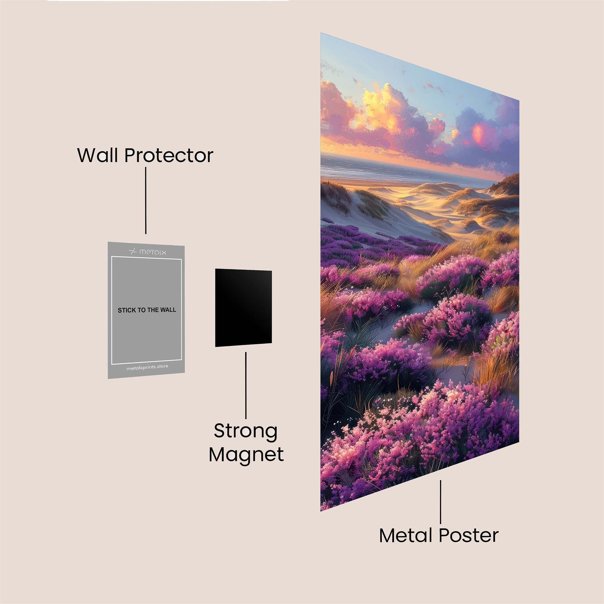 Dune Serenity Safe Wall Magnetic / M