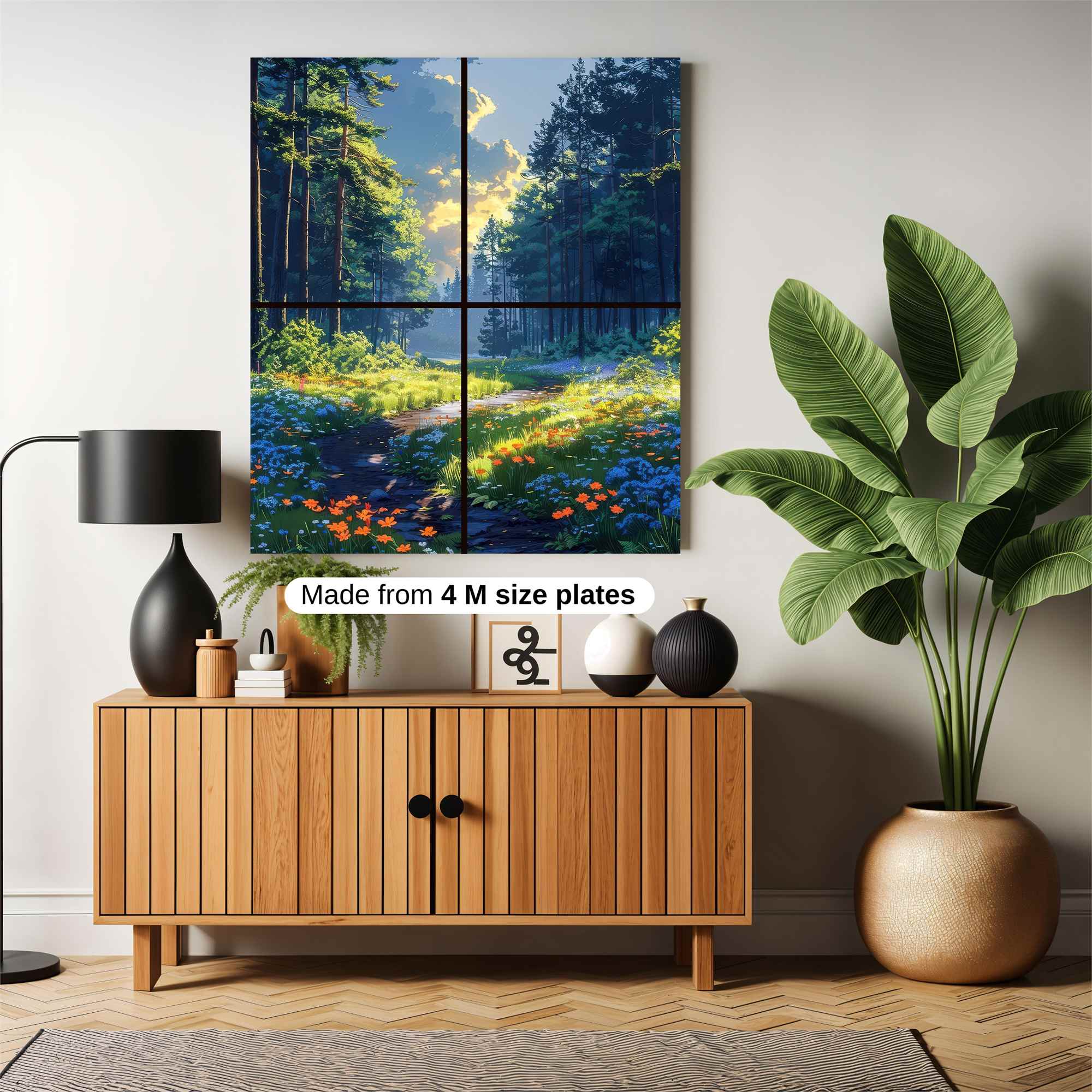 Forest Serenity Safe Wall Magnetic / M