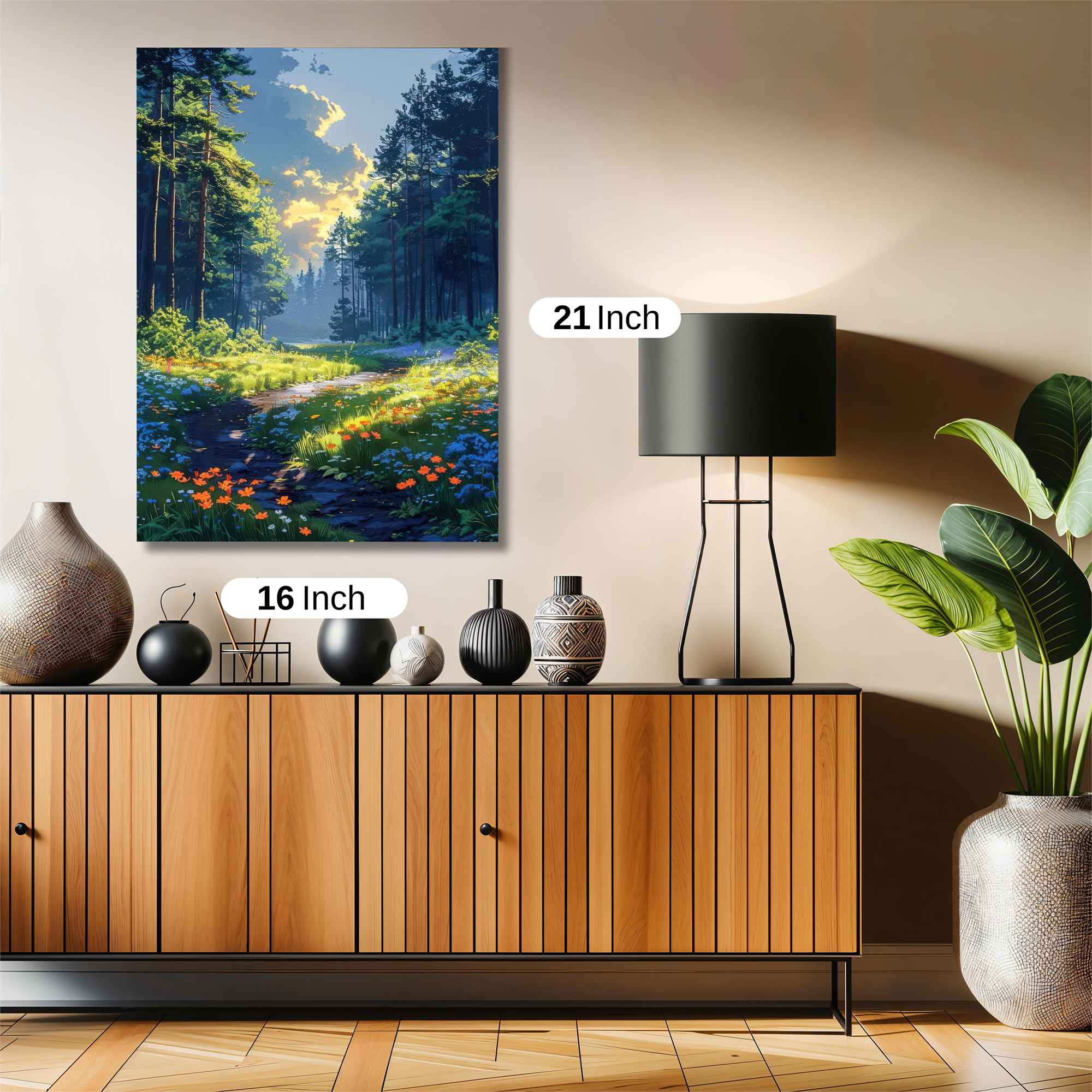 Forest Serenity Safe Wall Magnetic / M