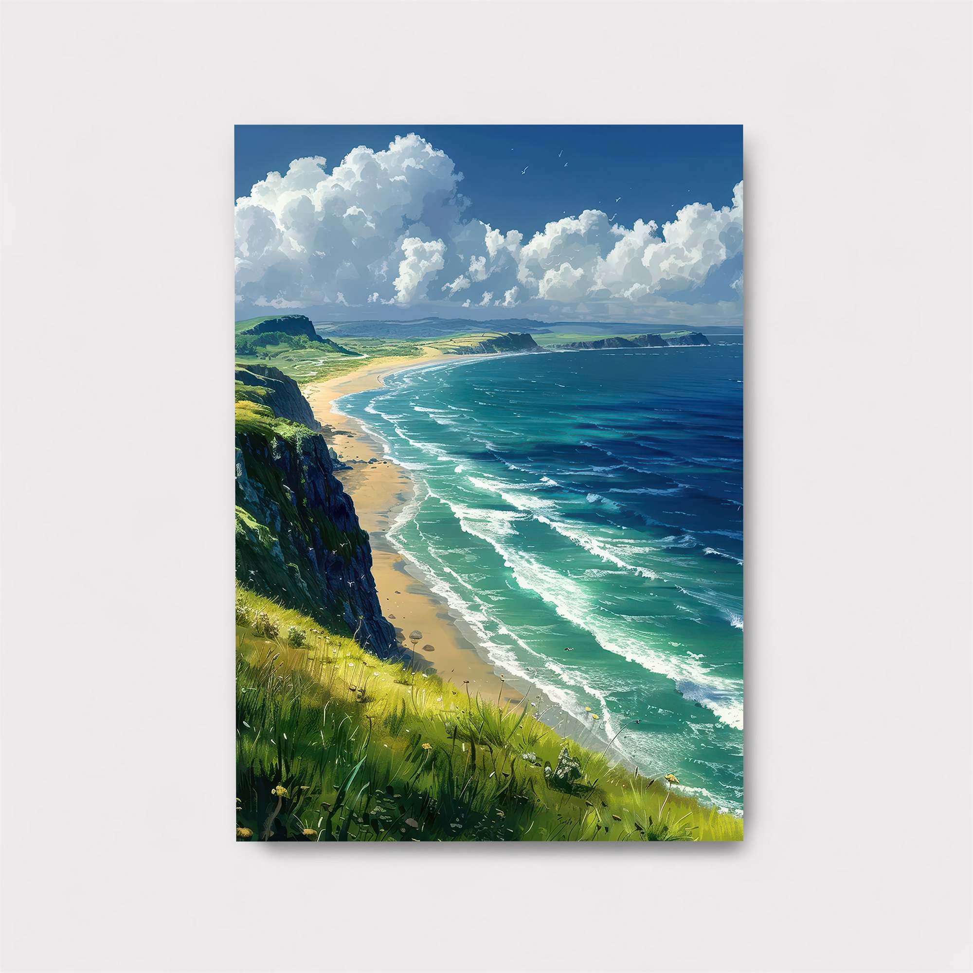 Coastal Serenity Safe Wall Magnetic / M