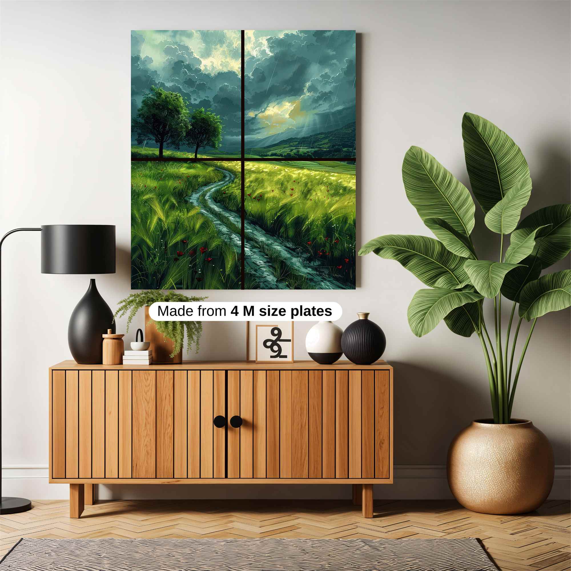 Stormy Tranquility Safe Wall Magnetic / M