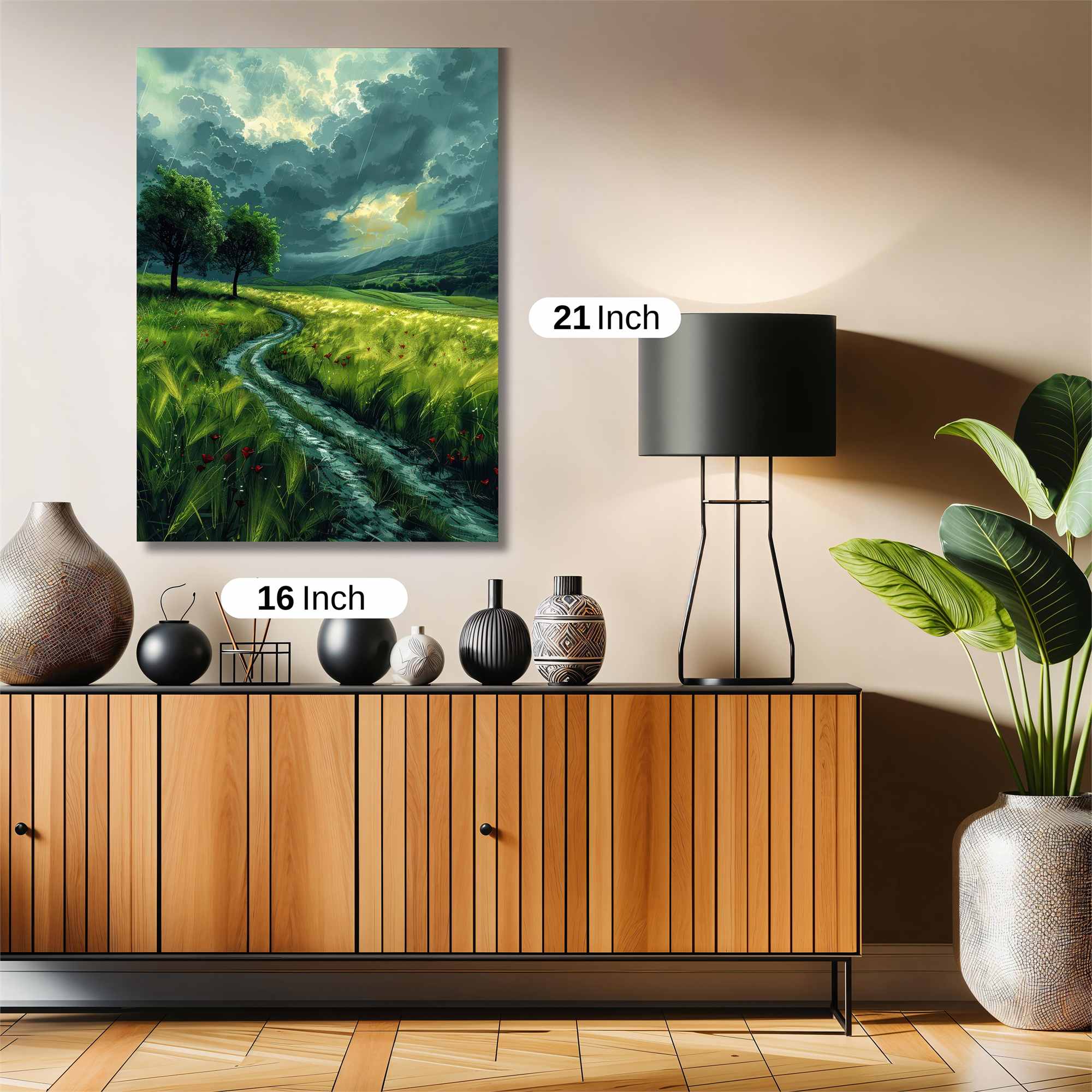 Stormy Tranquility Safe Wall Magnetic / M