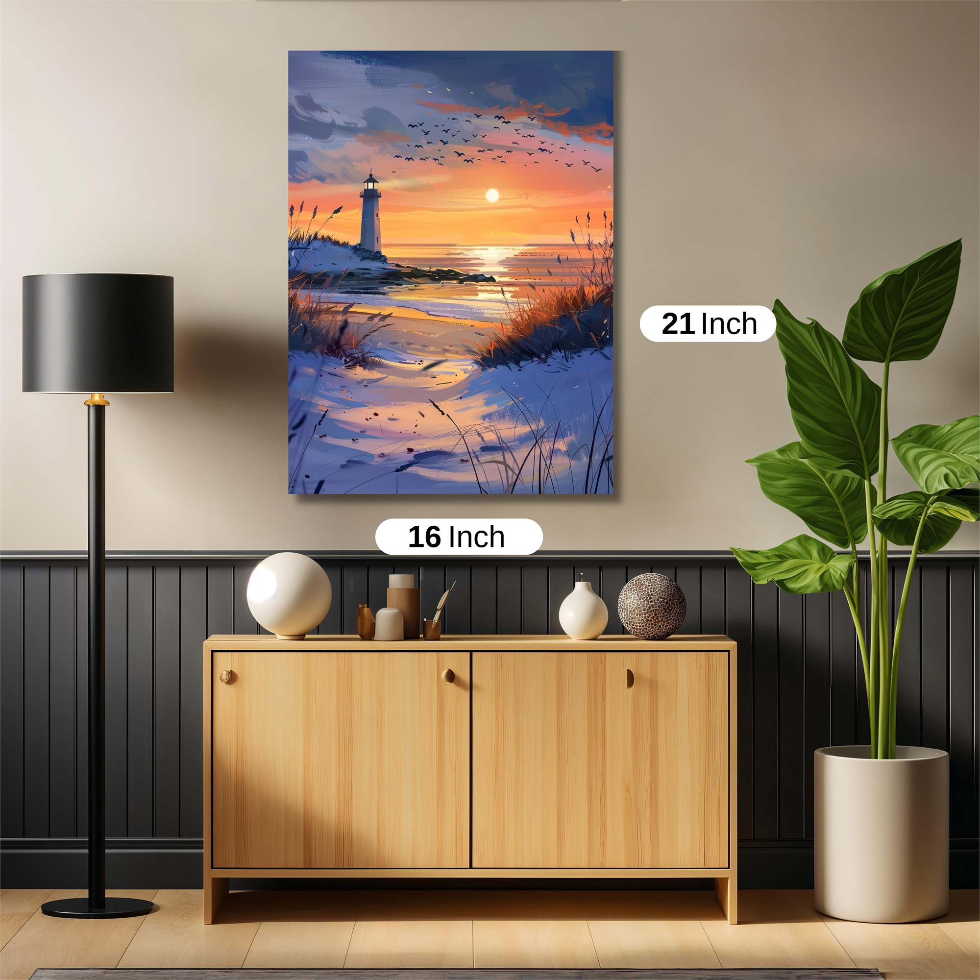 Beacon Tranquil Safe Wall Magnetic / M