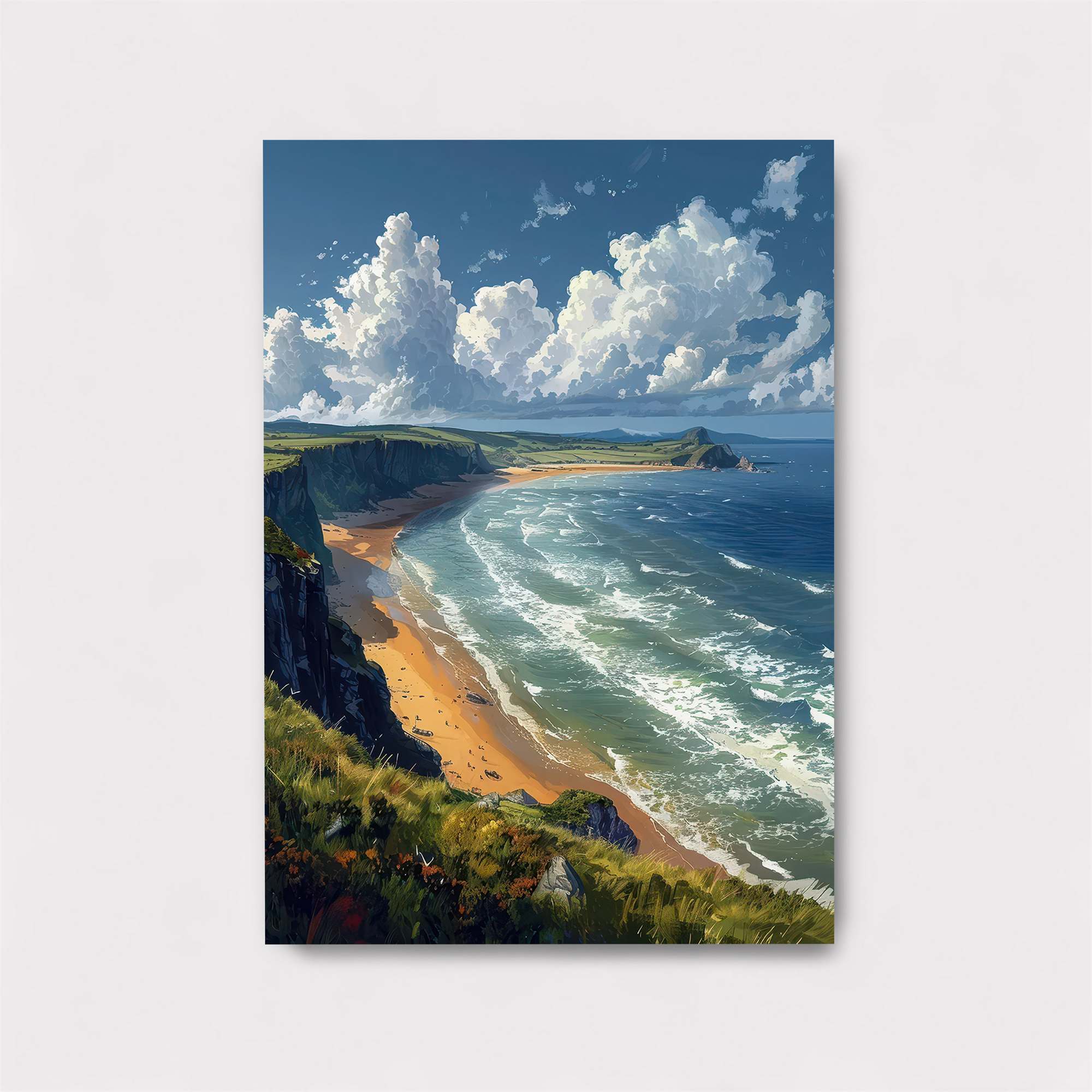 Coastal Serenity Safe Wall Magnetic / M