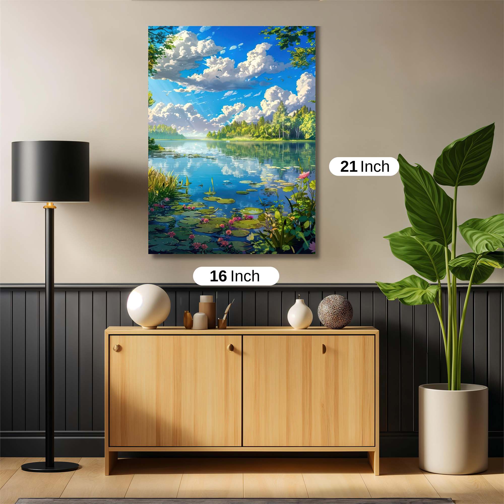 Sky Serenity Safe Wall Magnetic / M