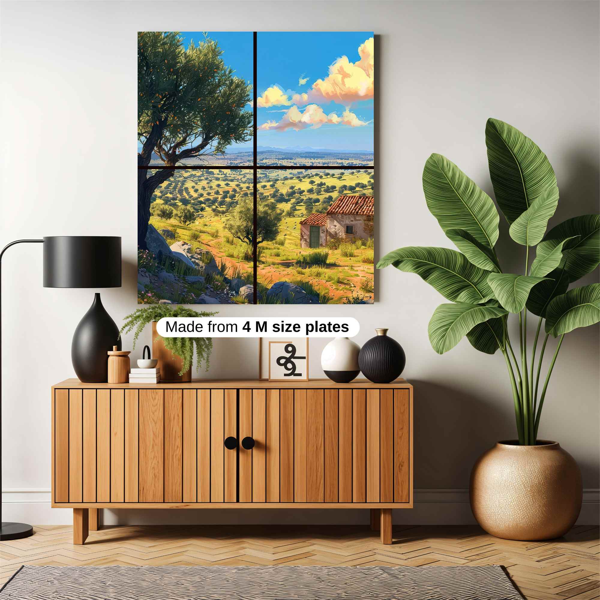 Olive Serenity Safe Wall Magnetic / M
