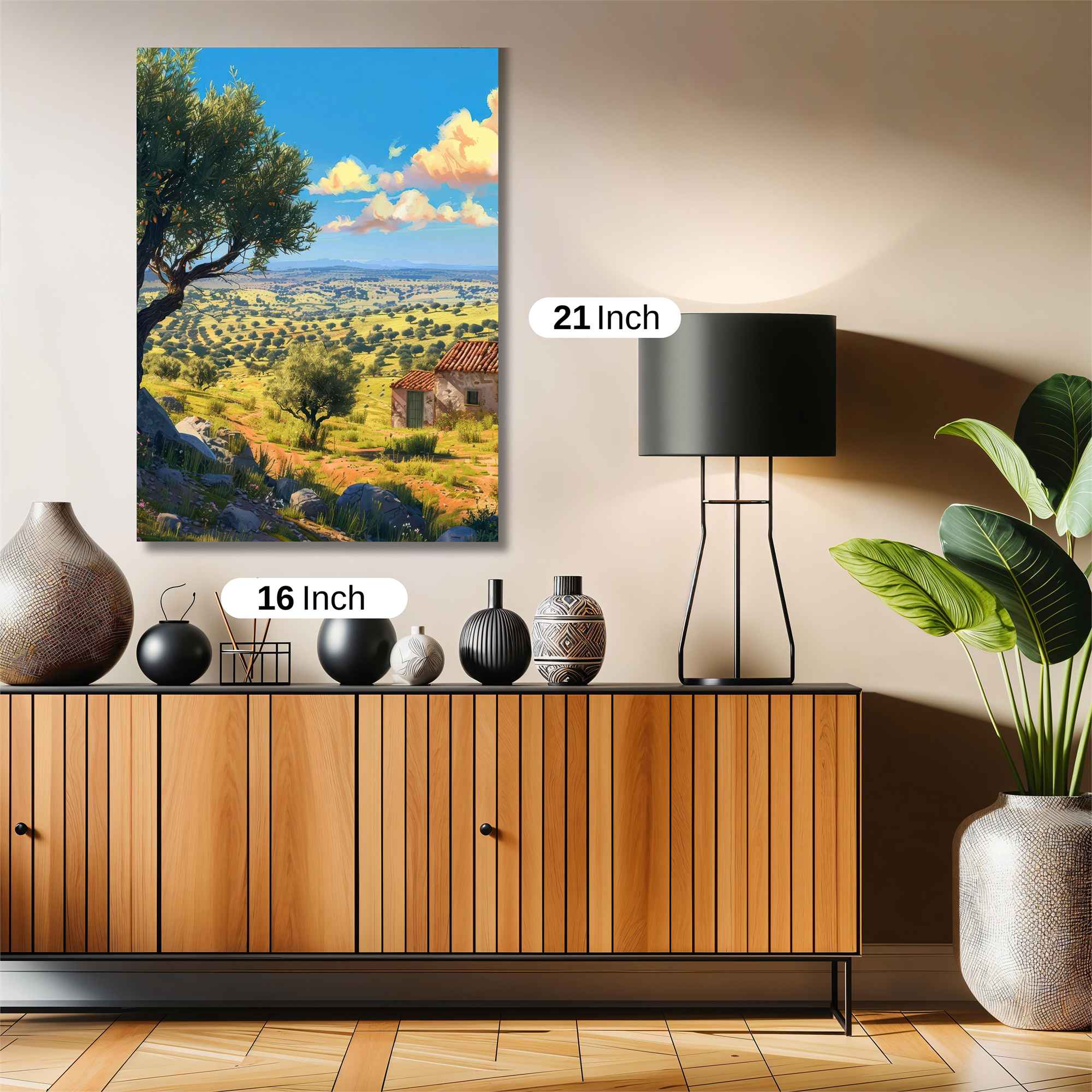 Olive Serenity Safe Wall Magnetic / M