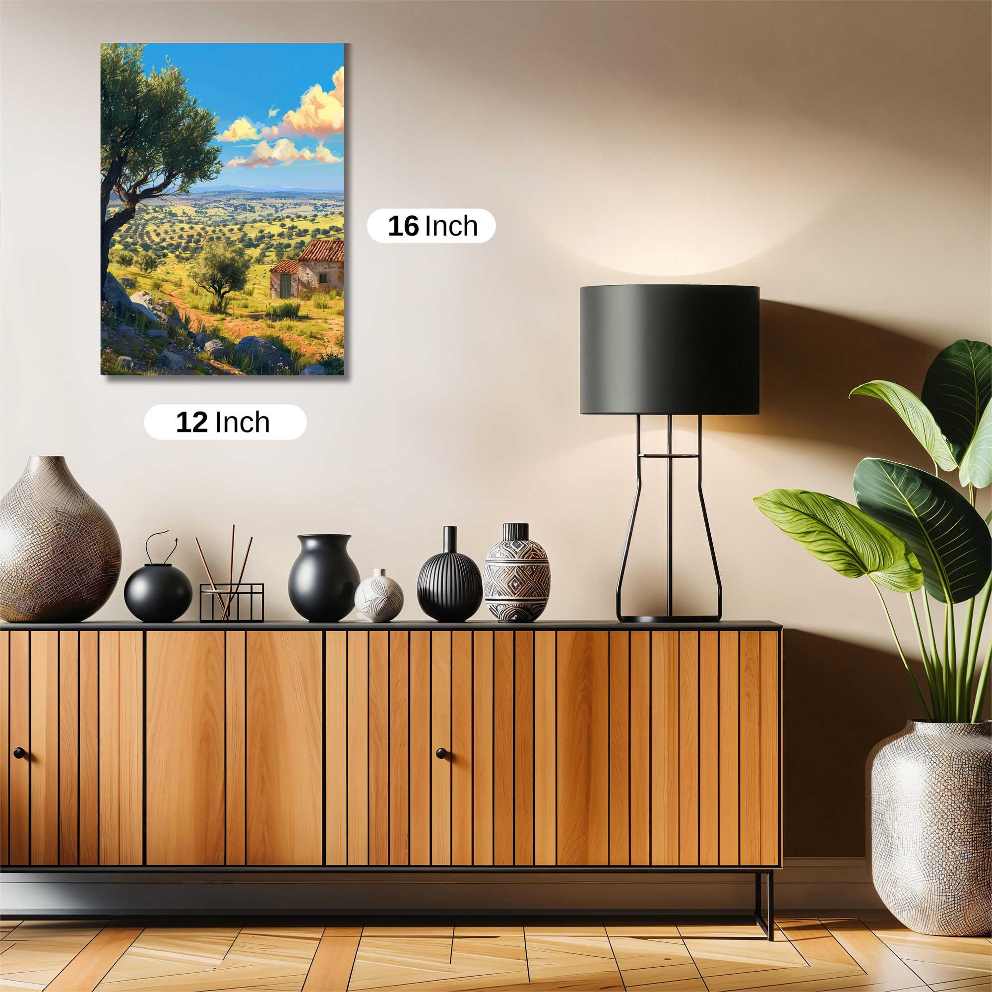 Olive Serenity Safe Wall Magnetic / M