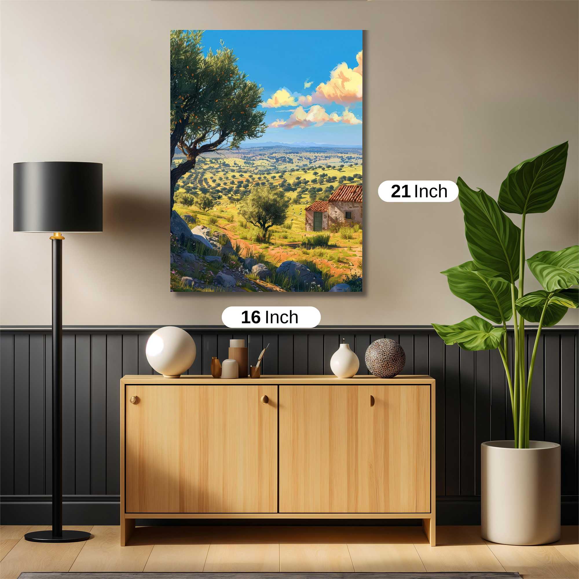 Olive Serenity Safe Wall Magnetic / M