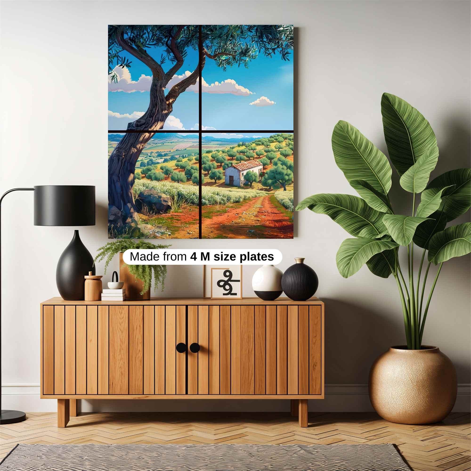 Olive Serenity Safe Wall Magnetic / M