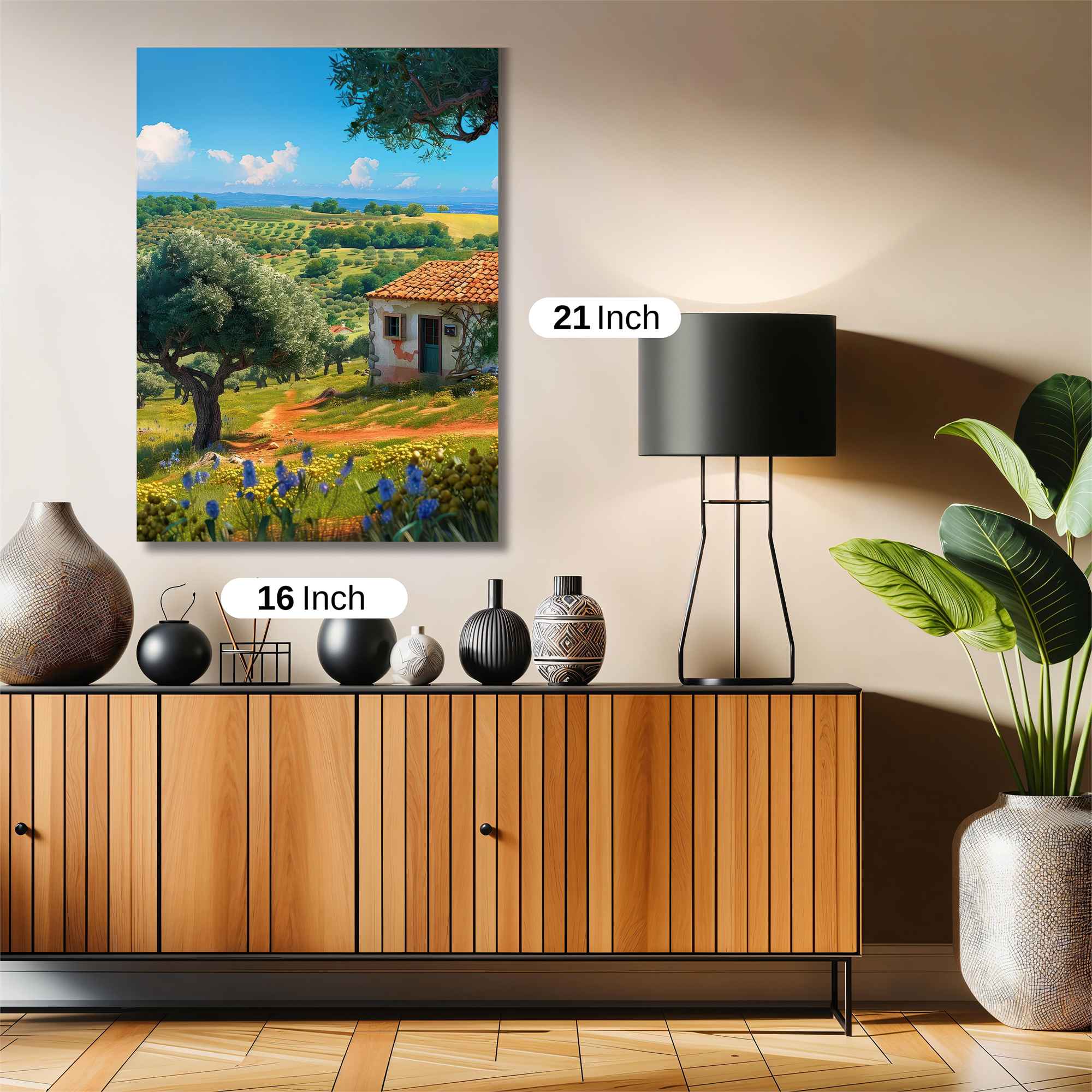 Countryside Serenity Safe Wall Magnetic / M