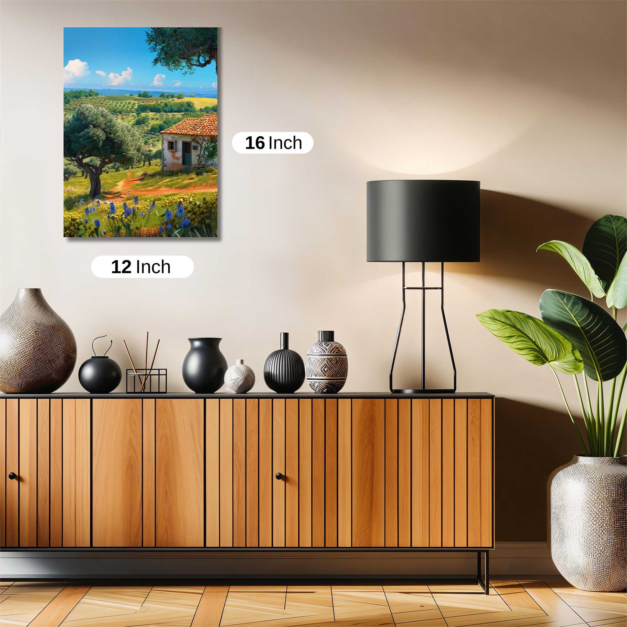 Countryside Serenity Safe Wall Magnetic / M