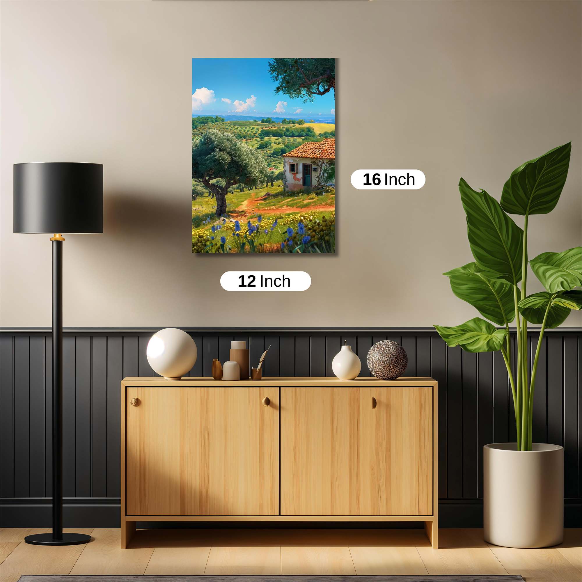 Countryside Serenity Safe Wall Magnetic / M