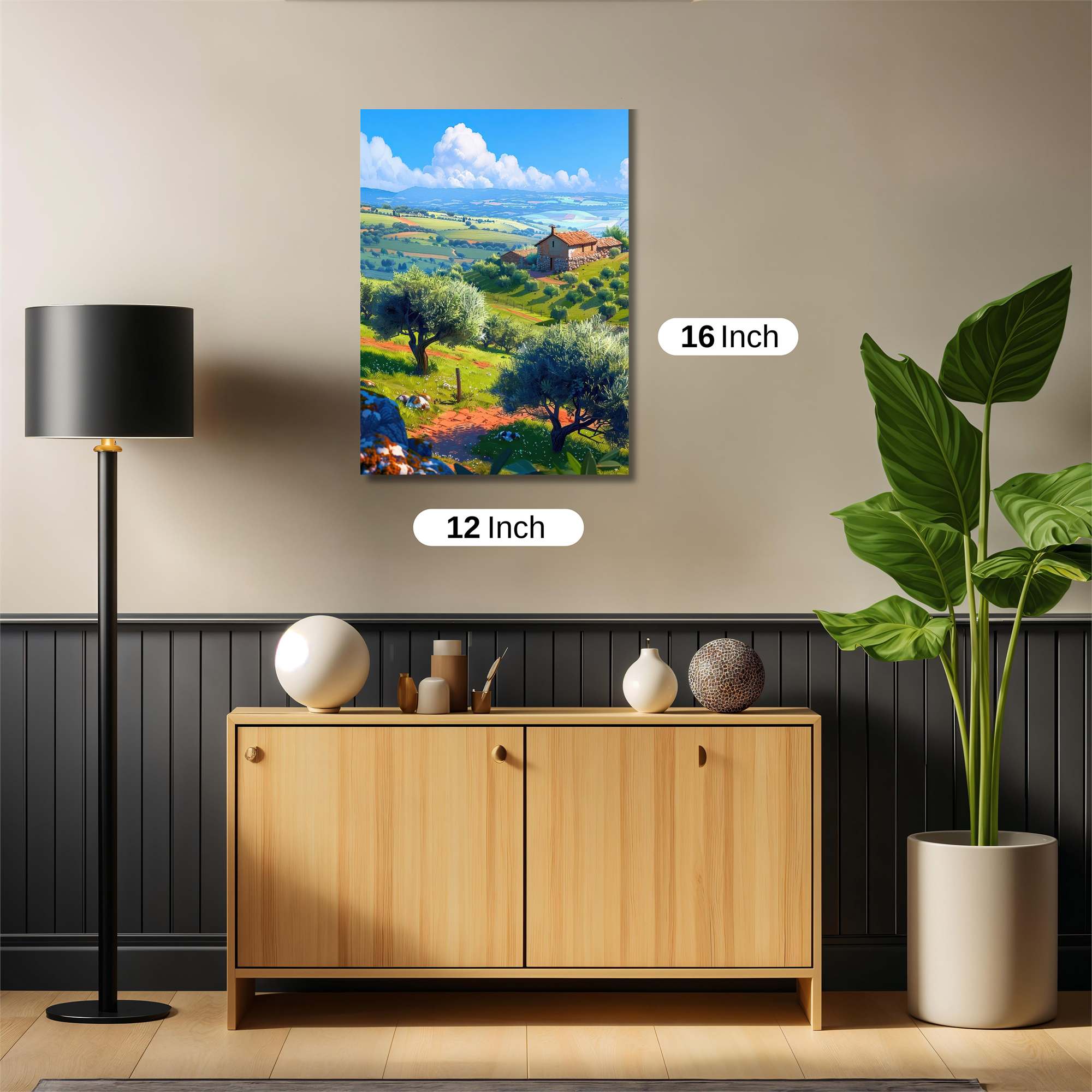 Tuscany Tranquil Safe Wall Magnetic / M