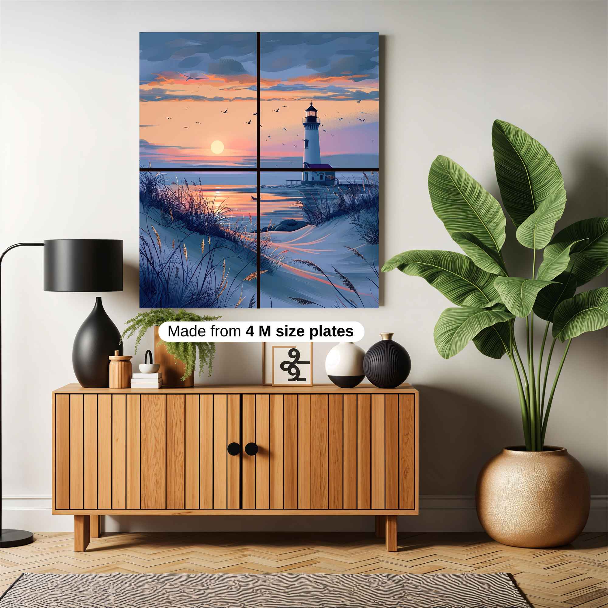 Lighthouse Serenity Safe Wall Magnetic / M