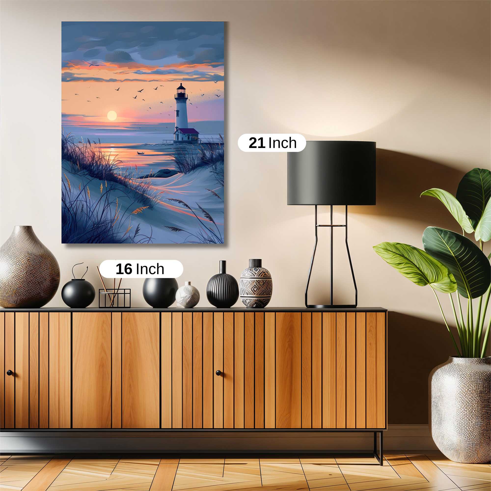 Lighthouse Serenity Safe Wall Magnetic / M