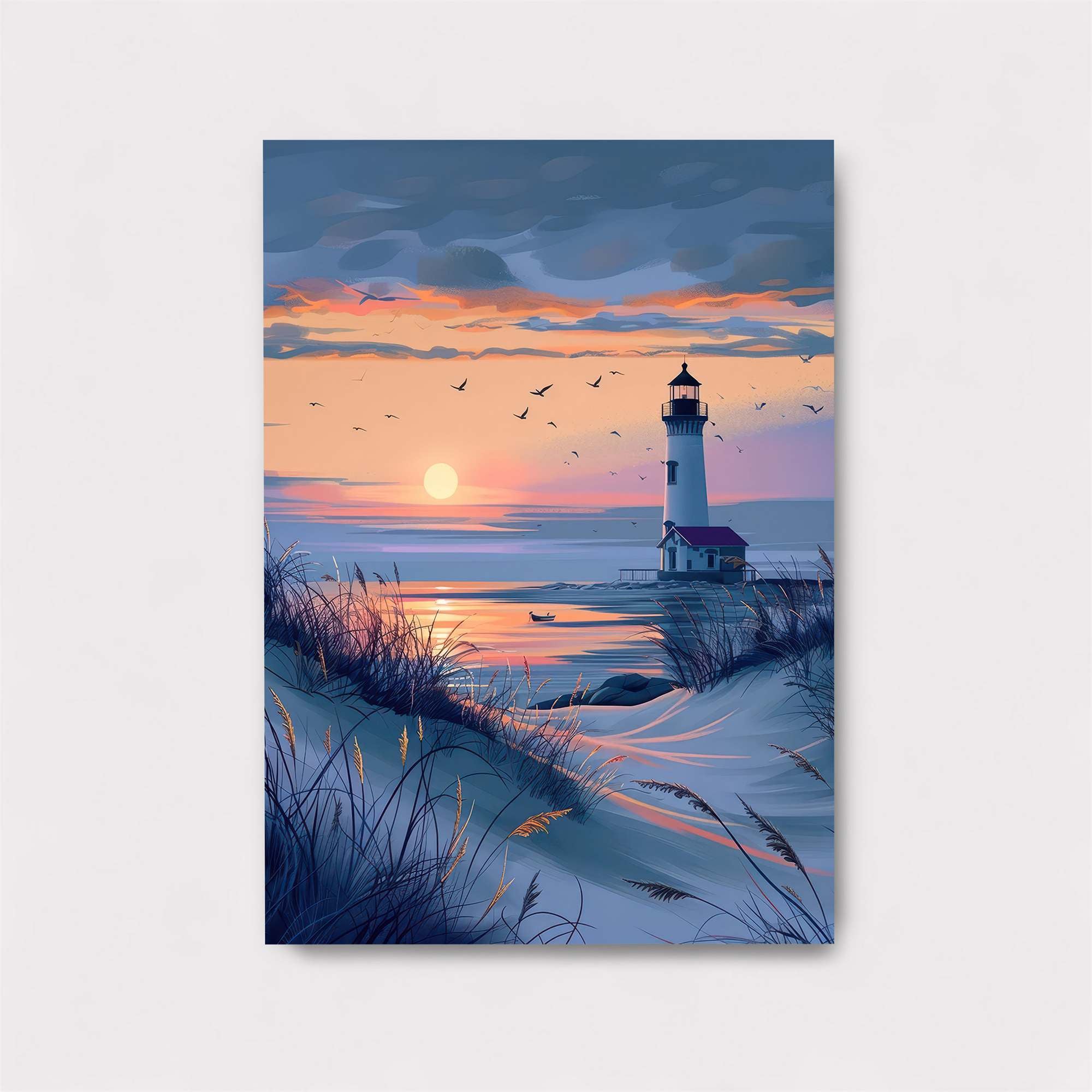Lighthouse Serenity Safe Wall Magnetic / M