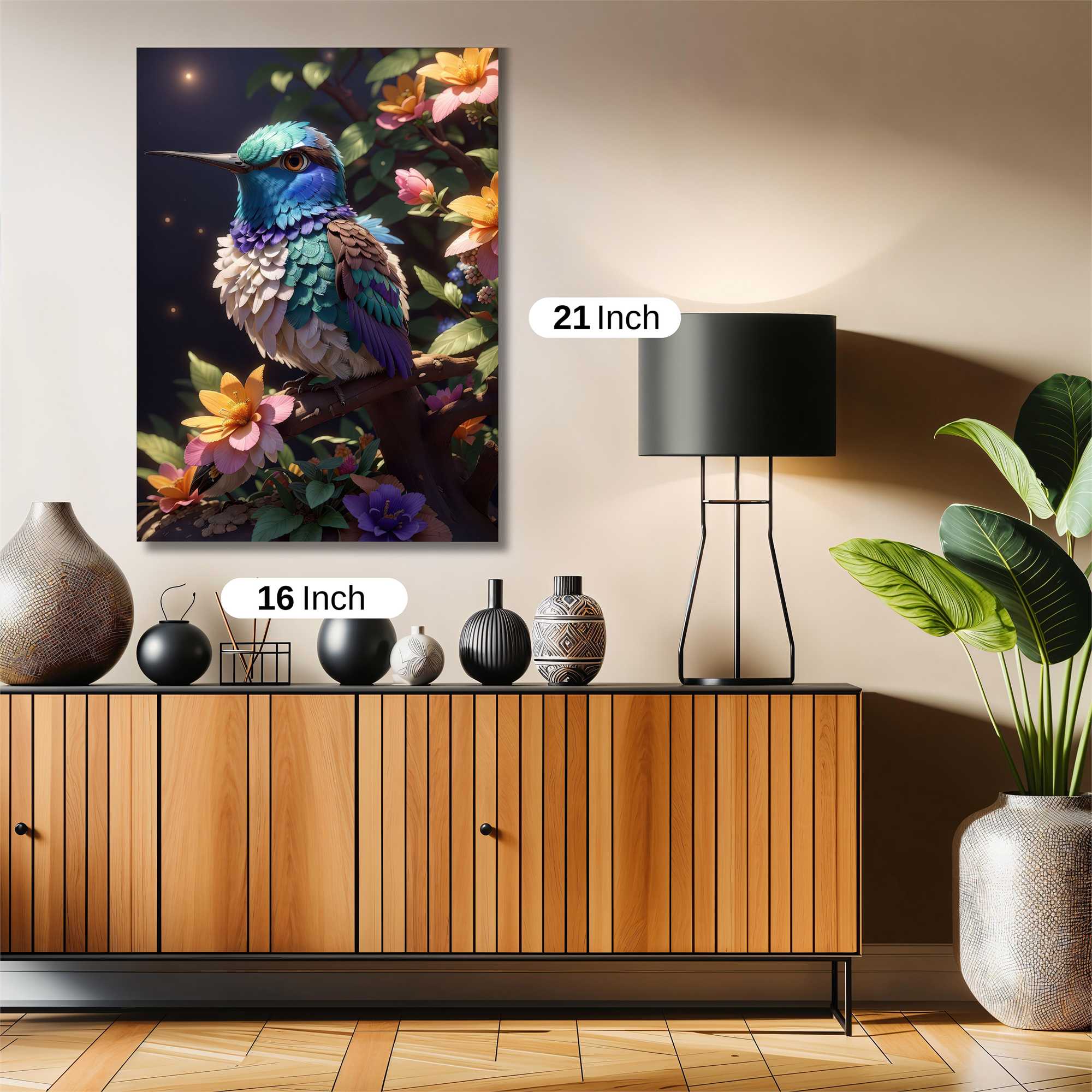 Hummingbird Radiance Safe Wall Magnetic / M