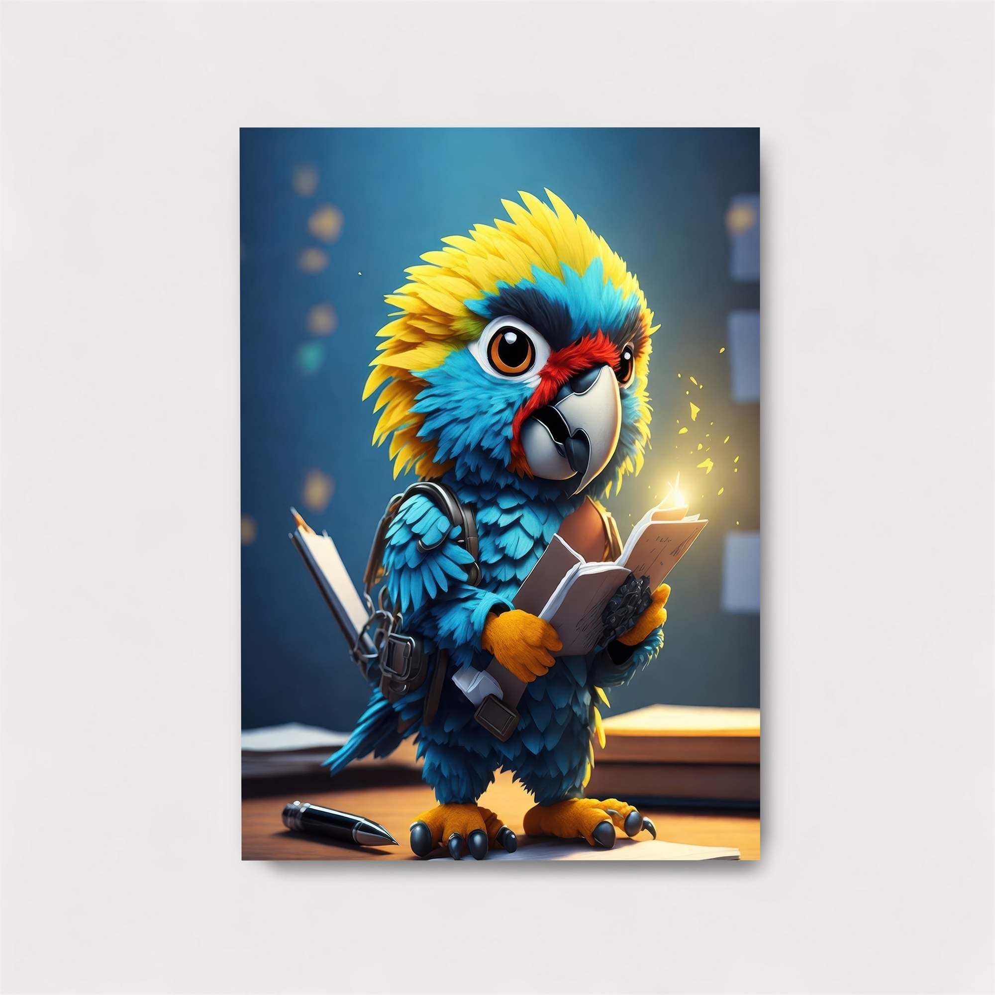 Scholar Parrot Safe Wall Magnetic / M