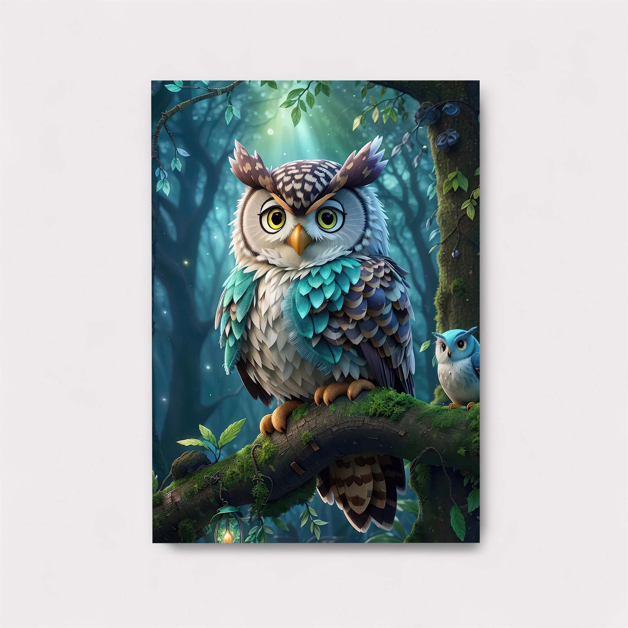 Owl Serenity Safe Wall Magnetic / M