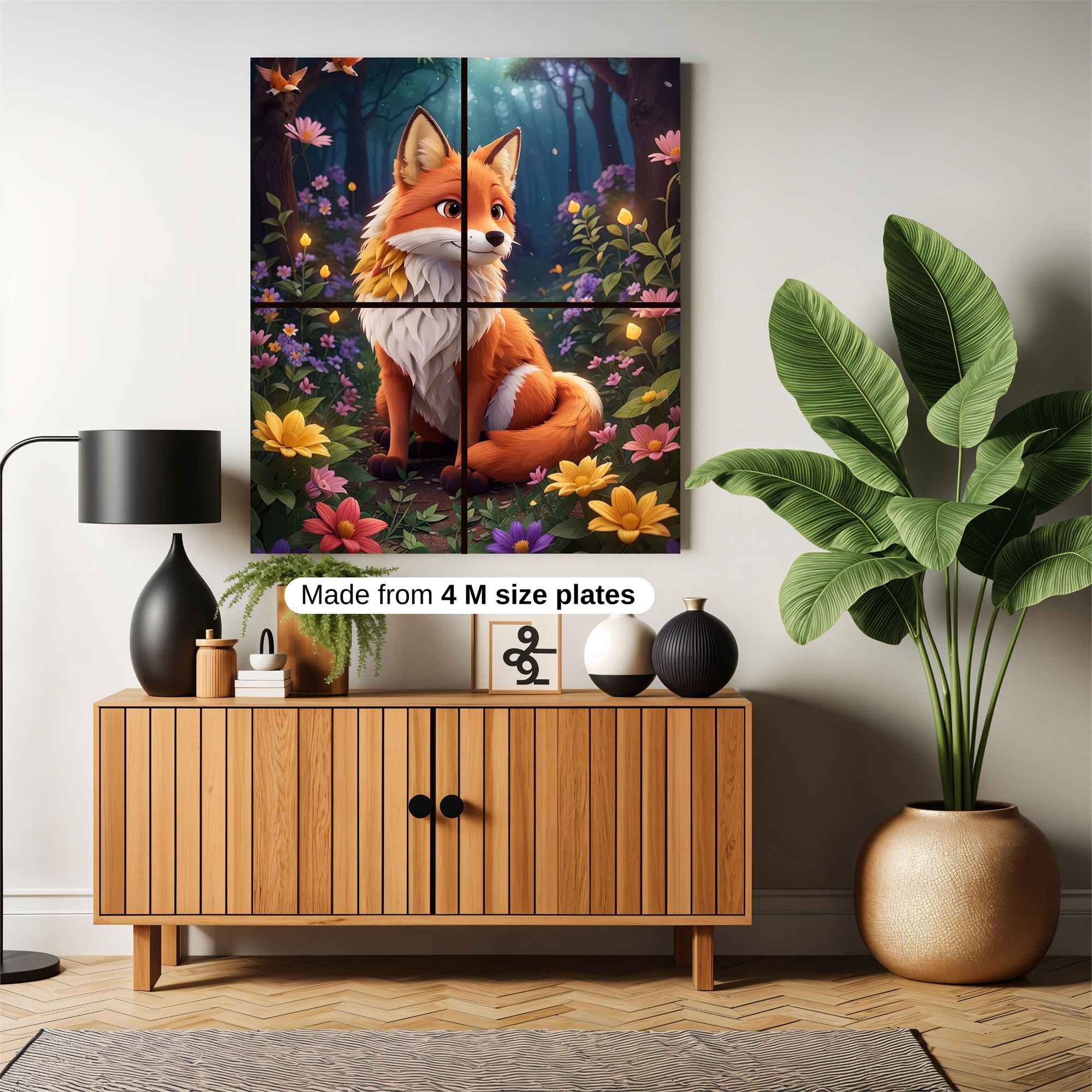 Fox Enchantment Safe Wall Magnetic / M