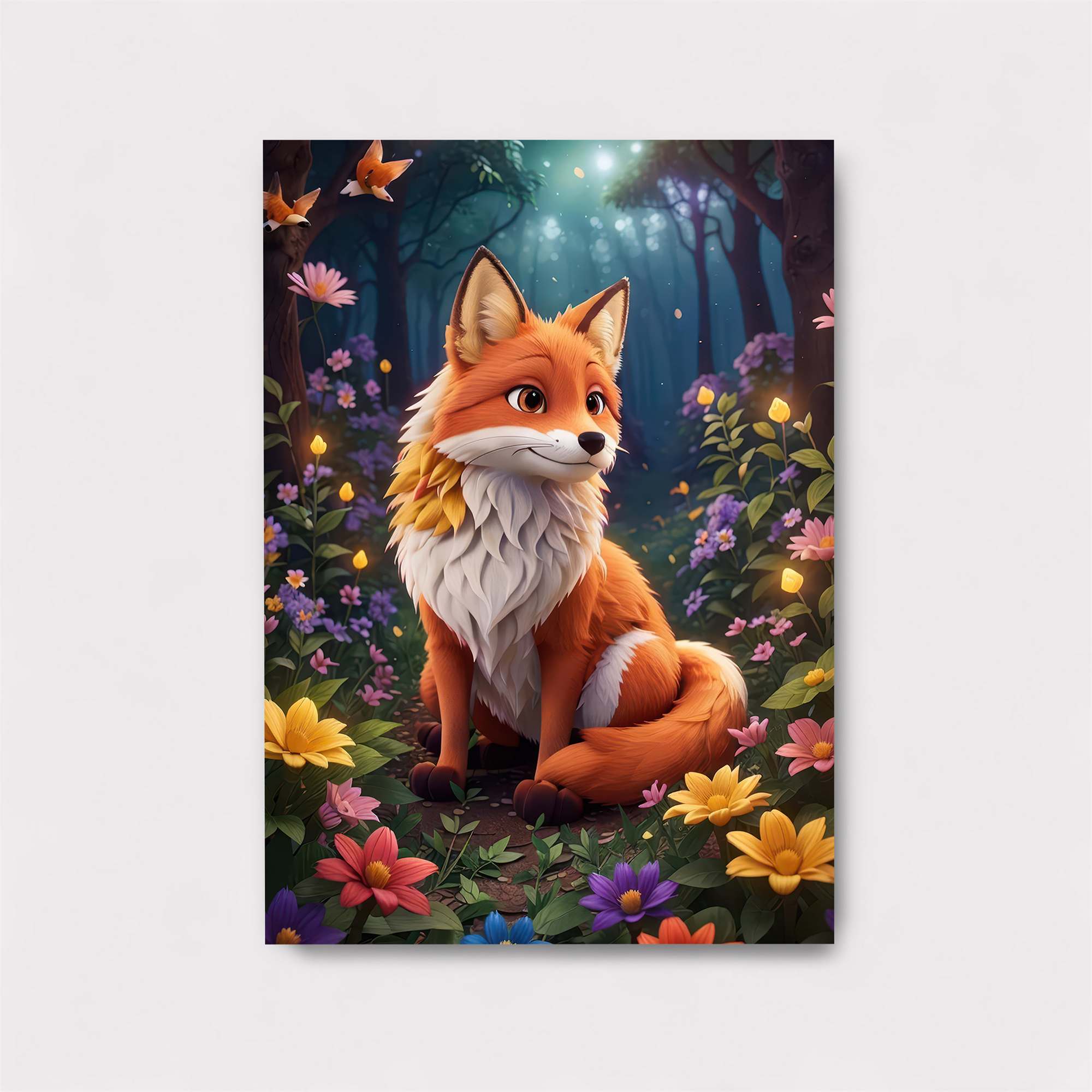 Fox Enchantment Safe Wall Magnetic / M
