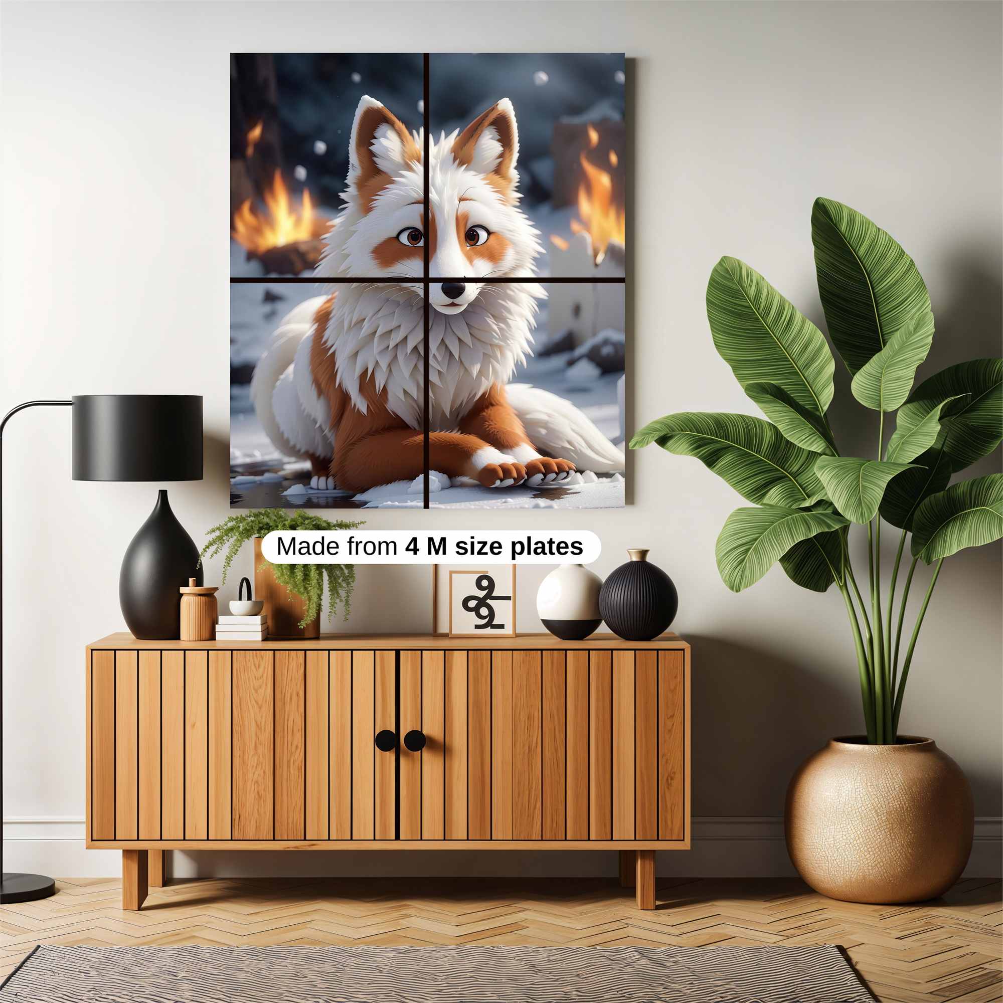 Frosty Fox Safe Wall Magnetic / M