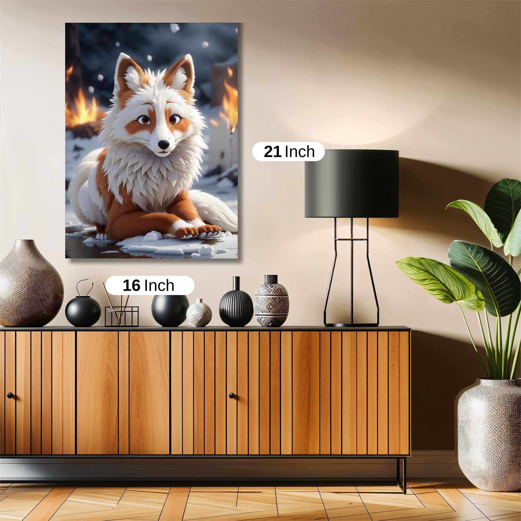 Frosty Fox Safe Wall Magnetic / M