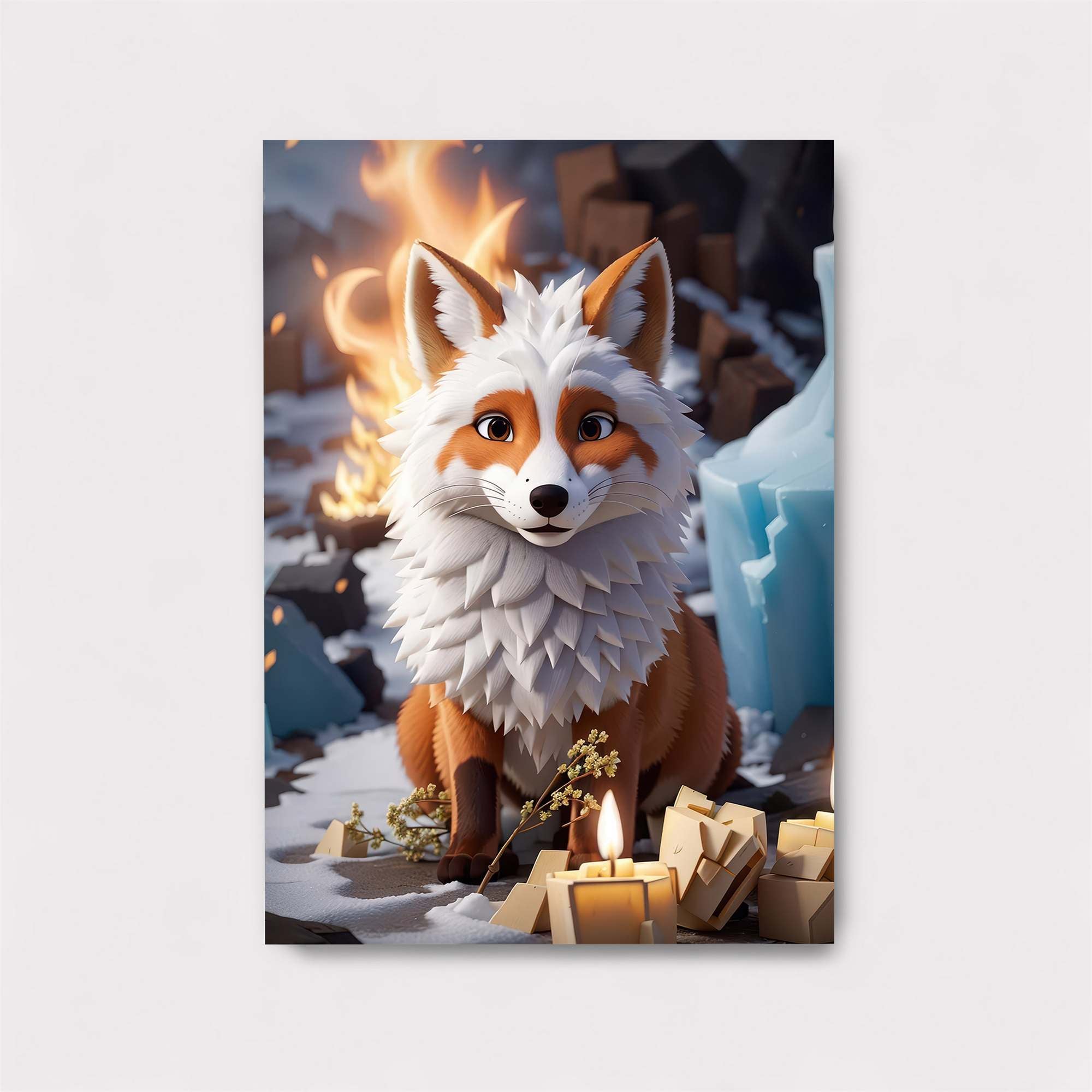 Flame Fox Safe Wall Magnetic / M