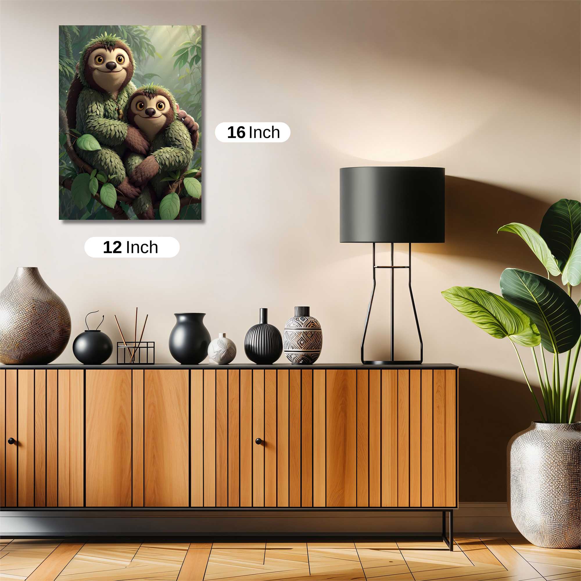 Slothful Bliss Safe Wall Magnetic / M