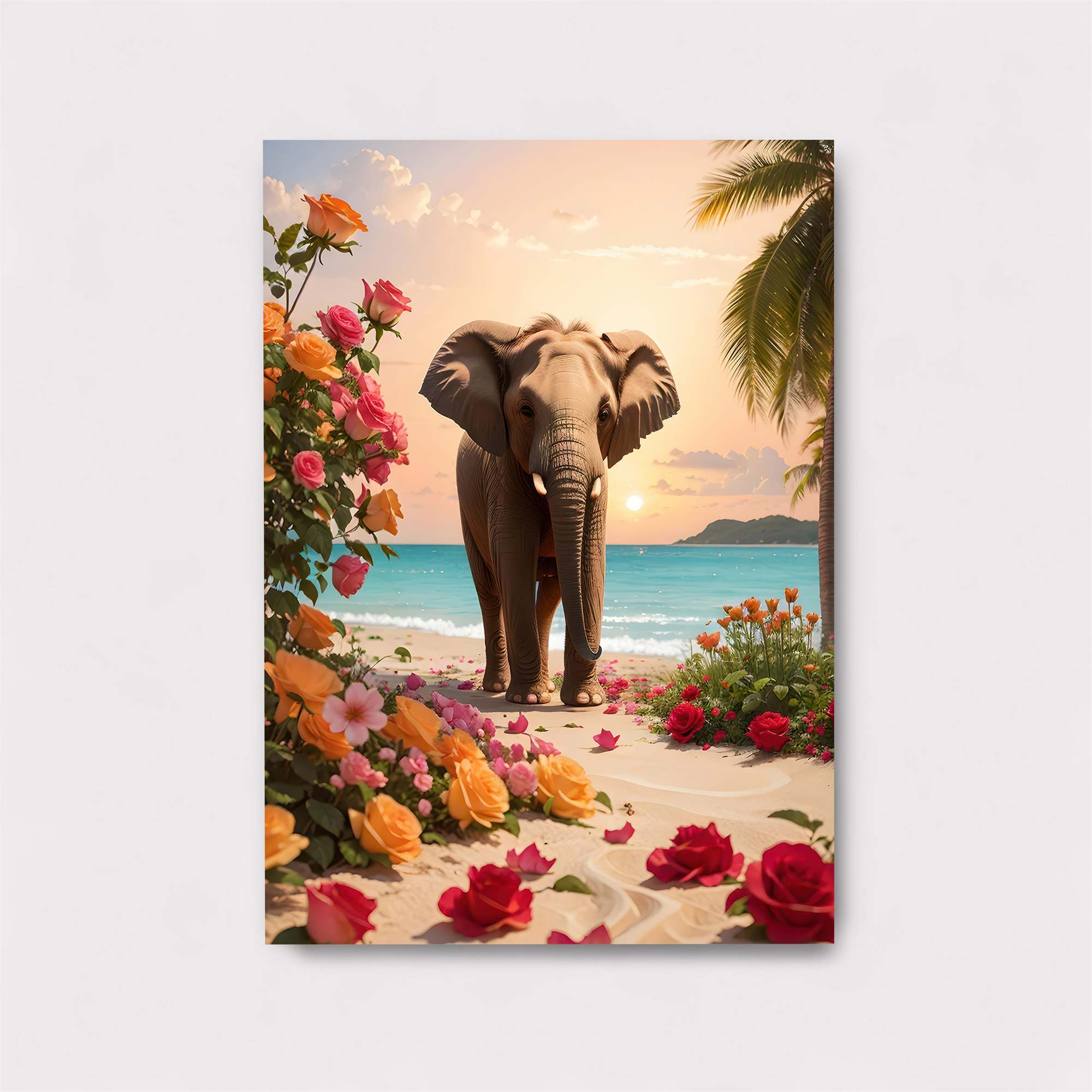 Elephant Serenity Safe Wall Magnetic / M