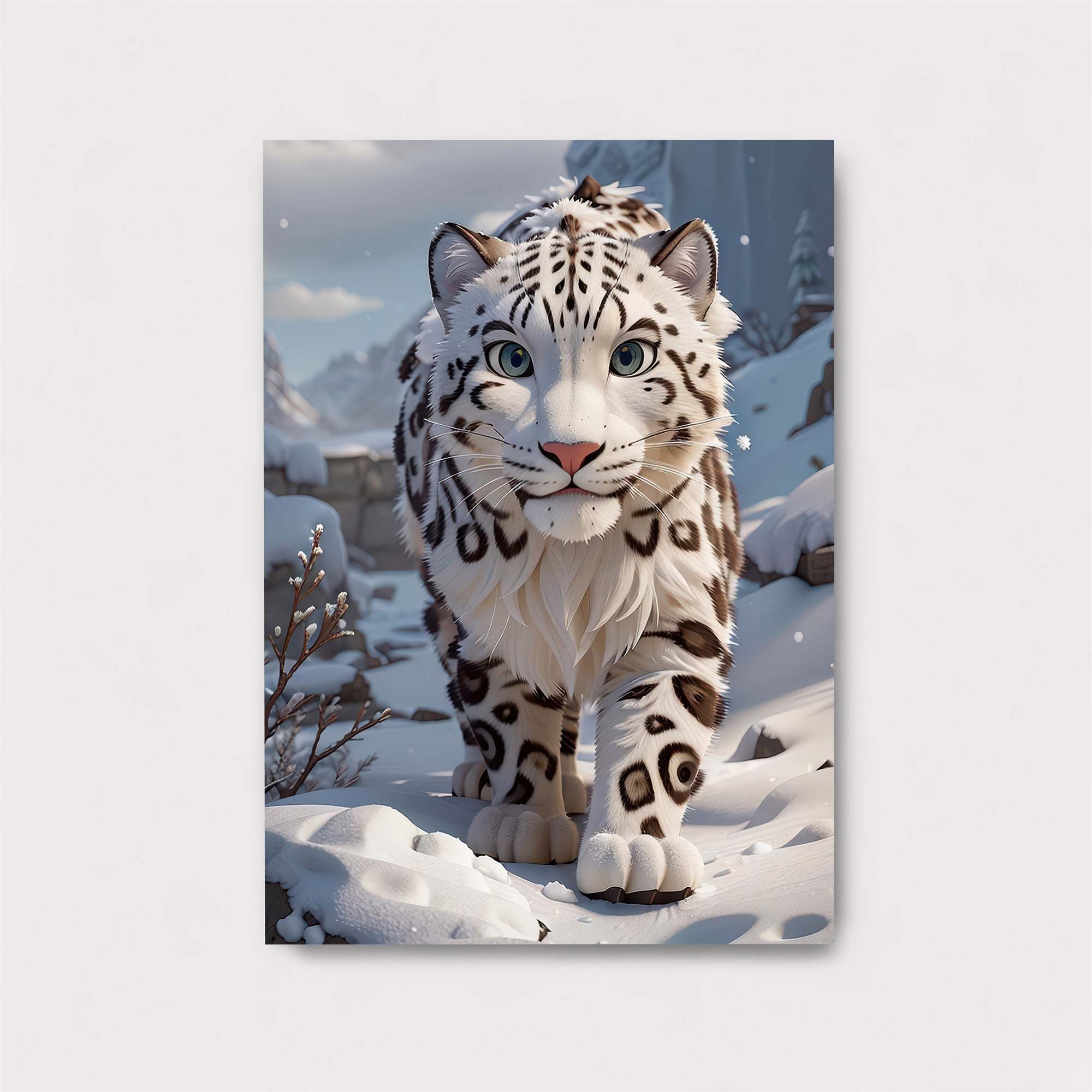 Snowflake Serenity Safe Wall Magnetic / M