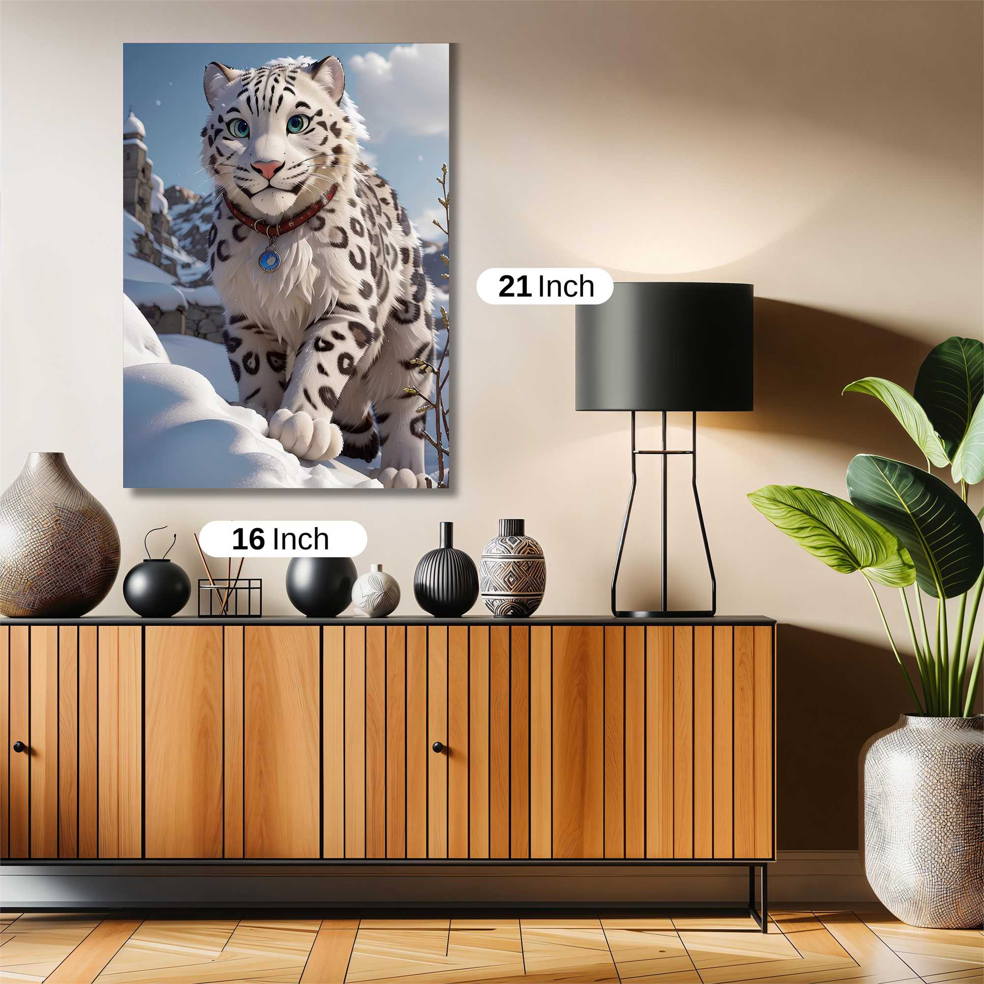 Snowflake Serenity Safe Wall Magnetic / M