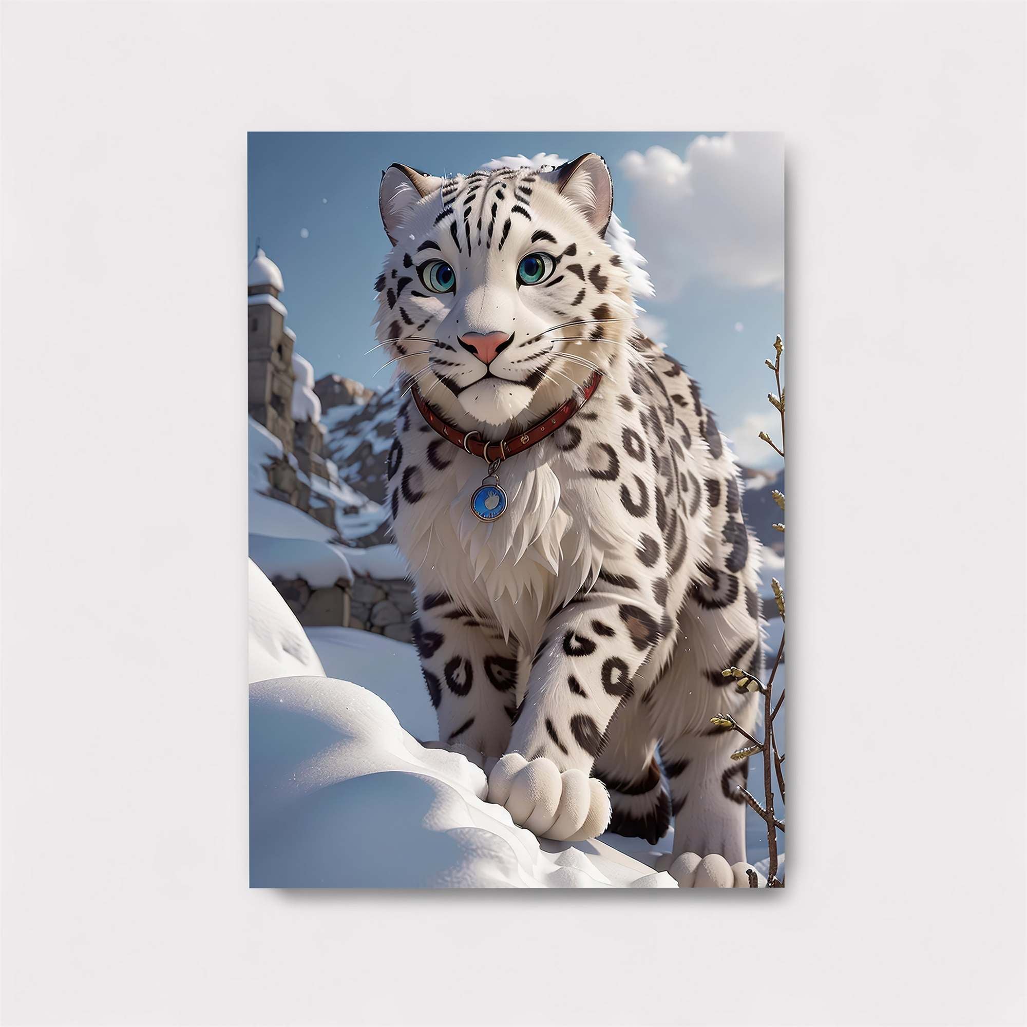 Snowflake Serenity Safe Wall Magnetic / M