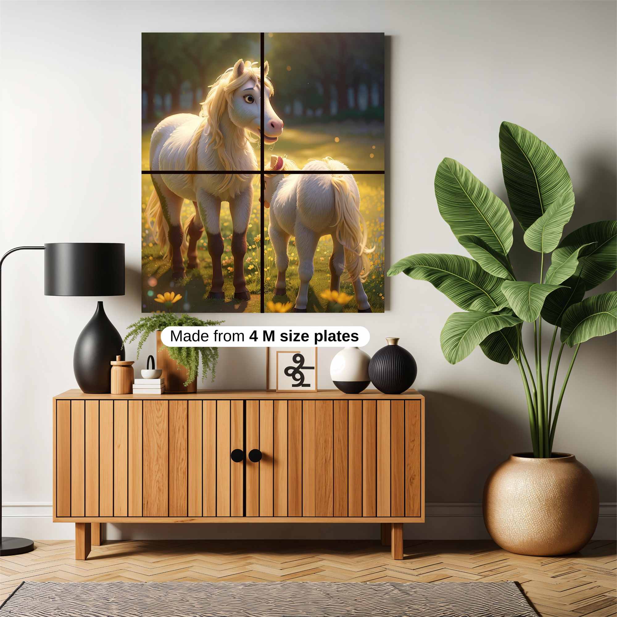 Sunlit Serenity Safe Wall Magnetic / M