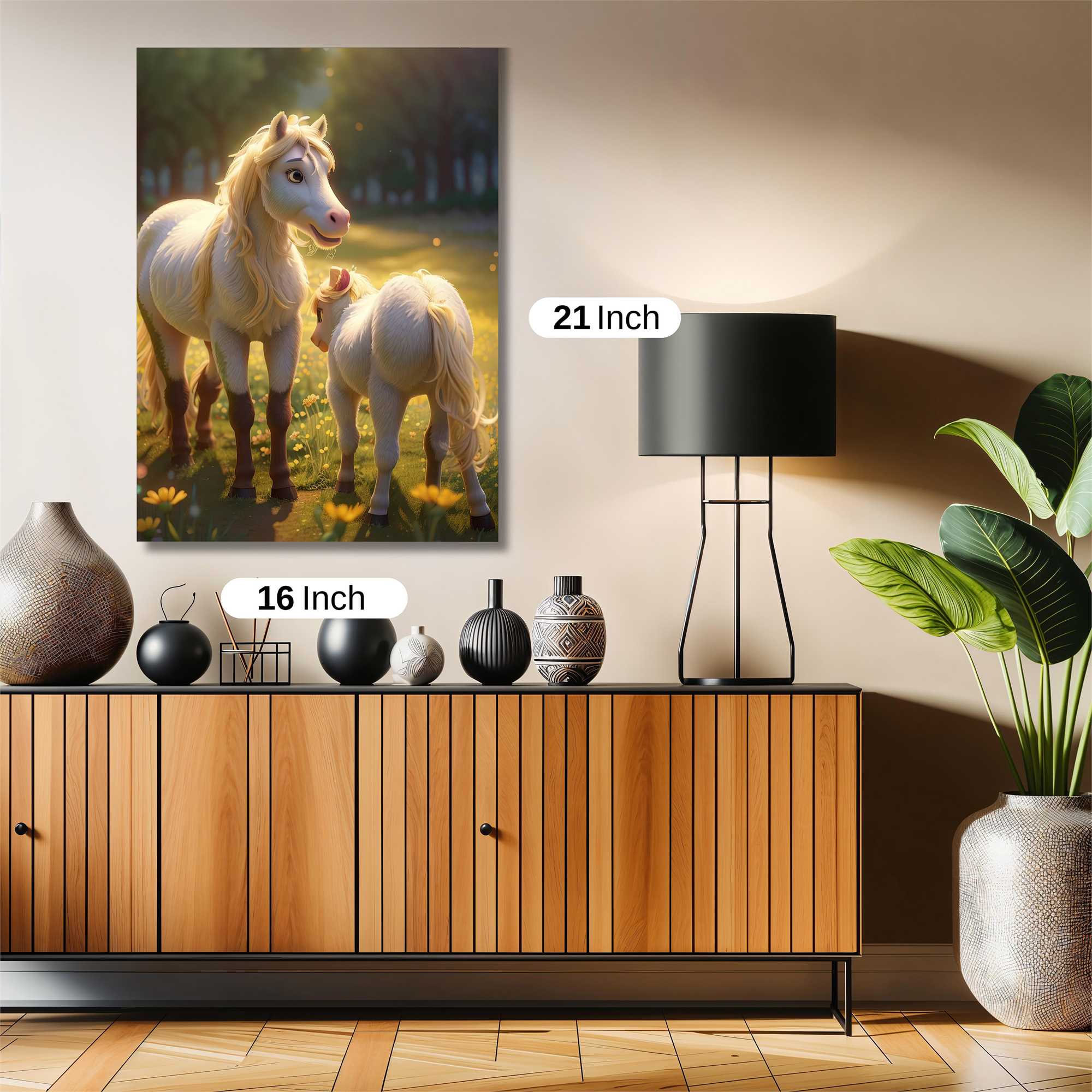 Sunlit Serenity Safe Wall Magnetic / M