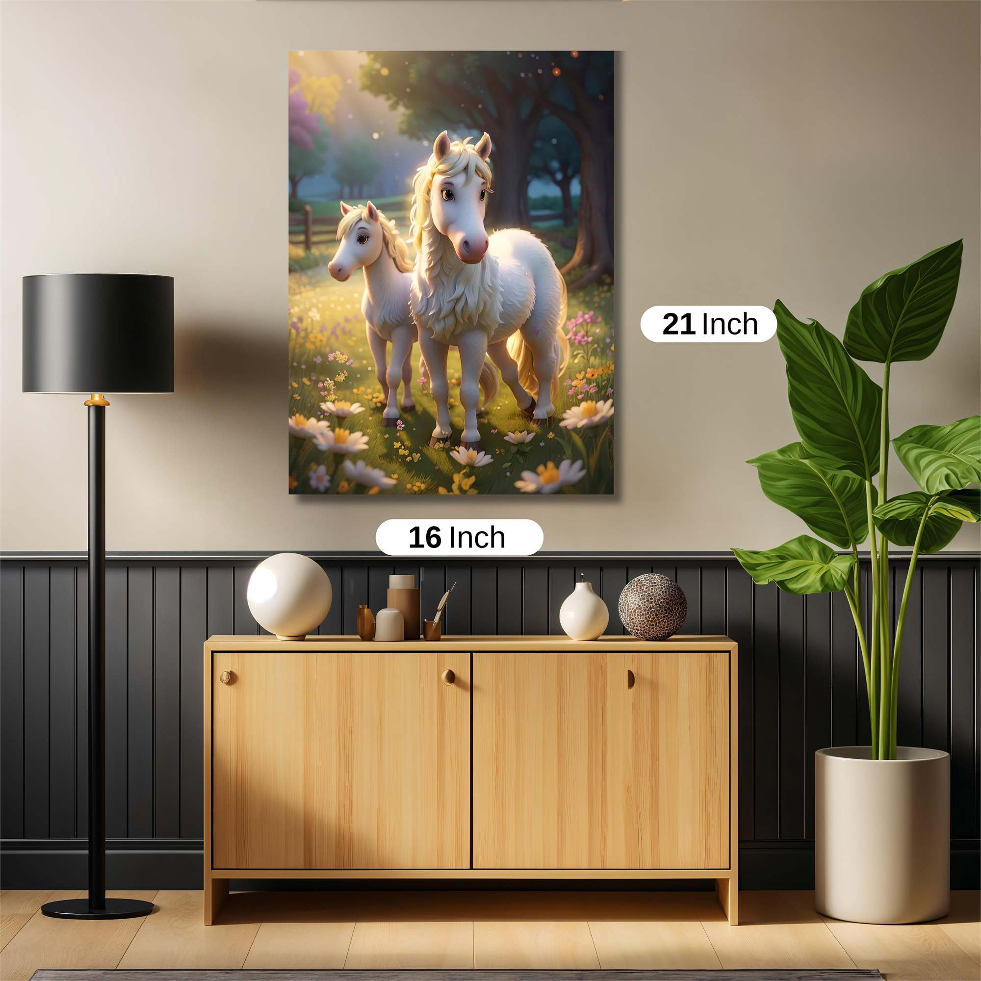 Pony Serenity Safe Wall Magnetic / M