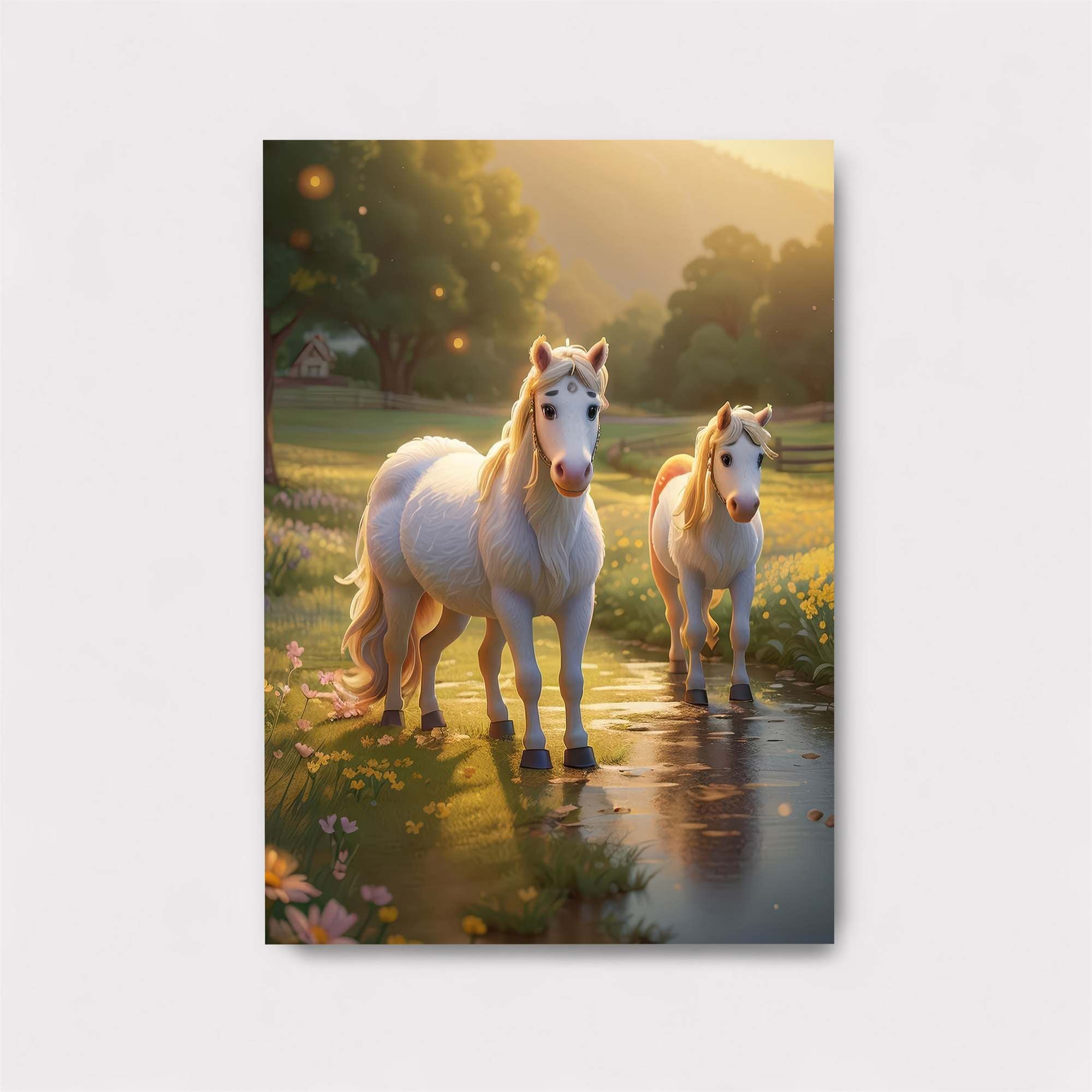 Ponies Blissful Safe Wall Magnetic / M