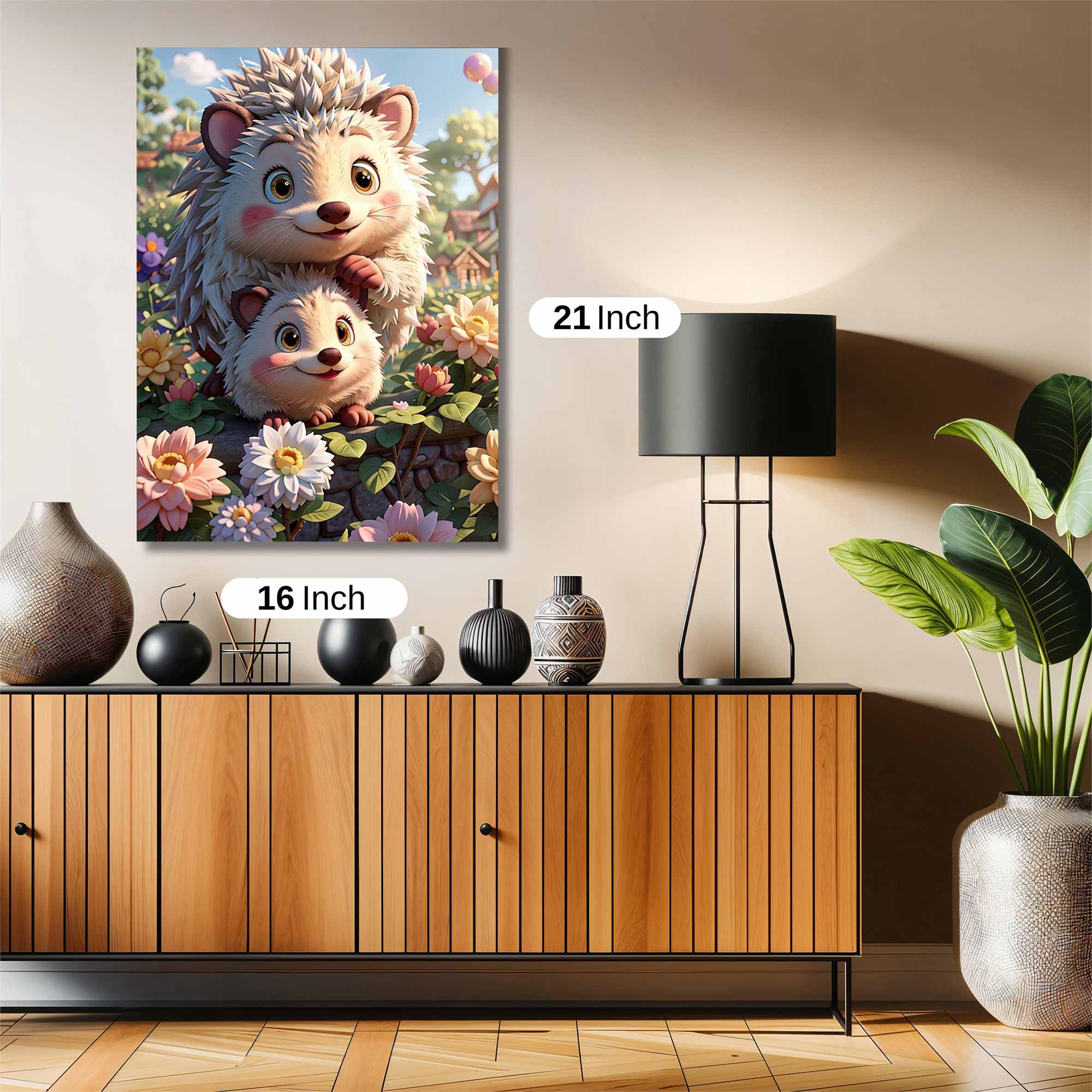 Hedgehog Harmony Safe Wall Magnetic / M