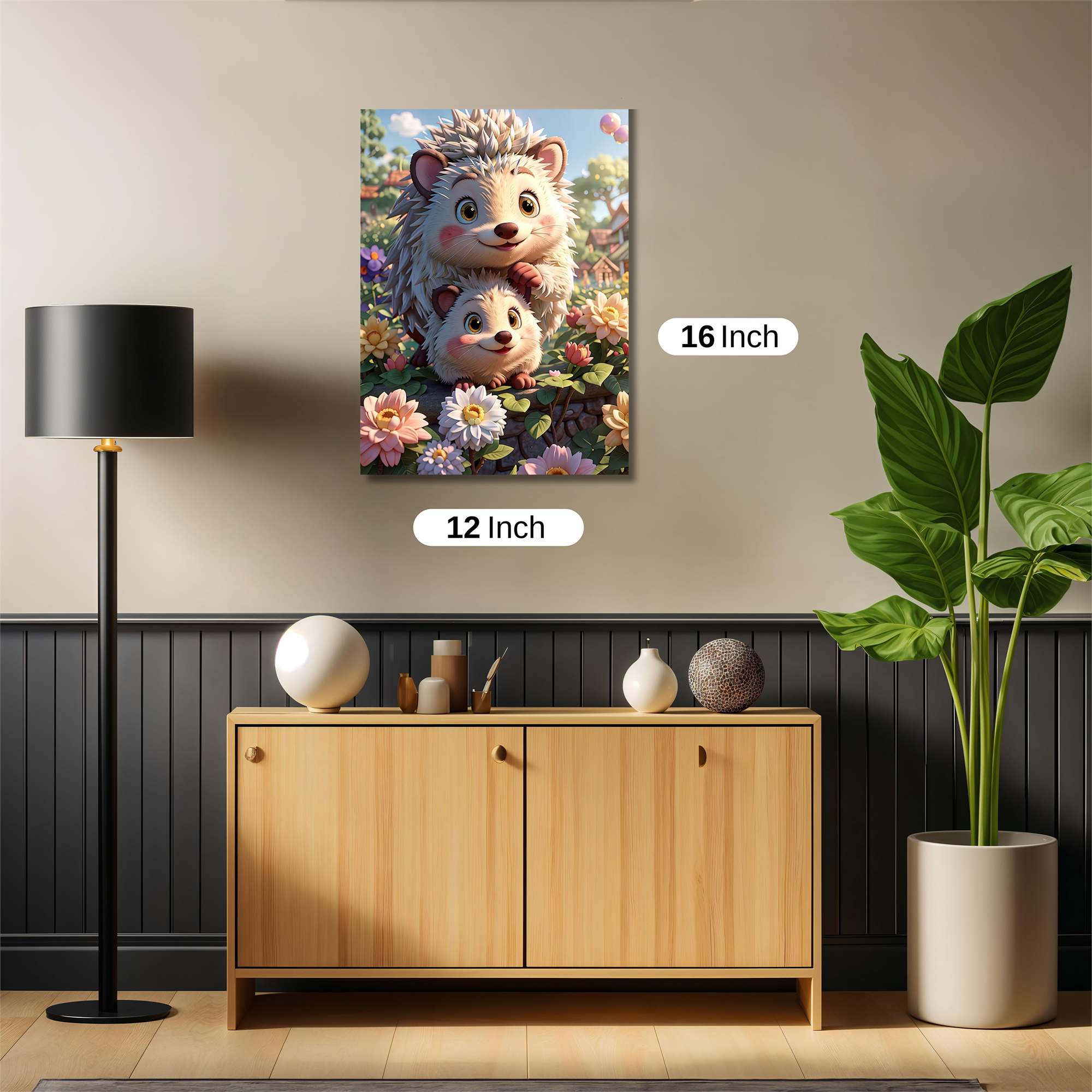 Hedgehog Harmony Safe Wall Magnetic / M
