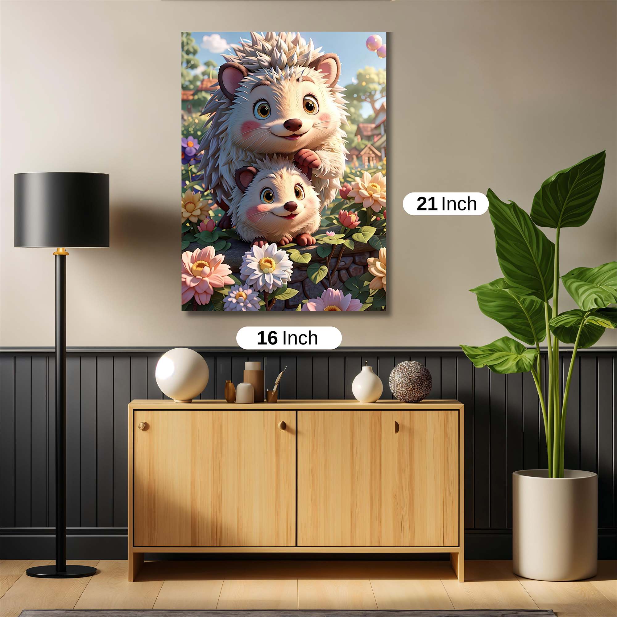 Hedgehog Harmony Safe Wall Magnetic / M