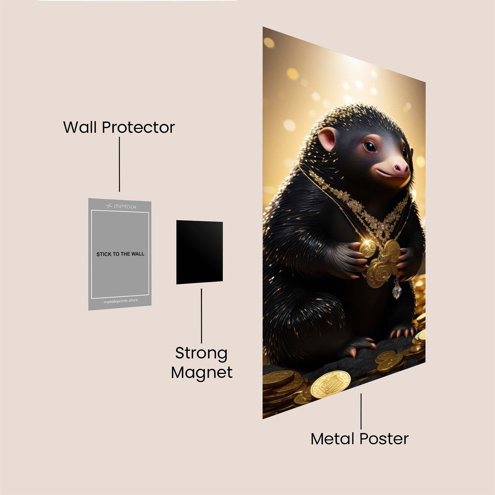 Niffler Noble Safe Wall Magnetic / M