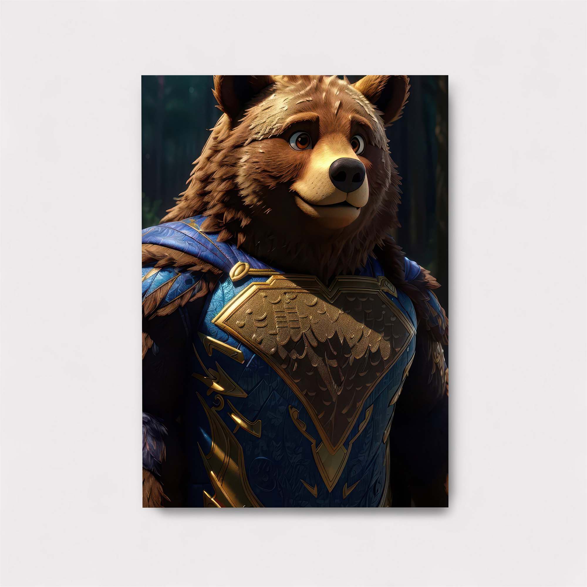 Bear Heroic Safe Wall Magnetic / M