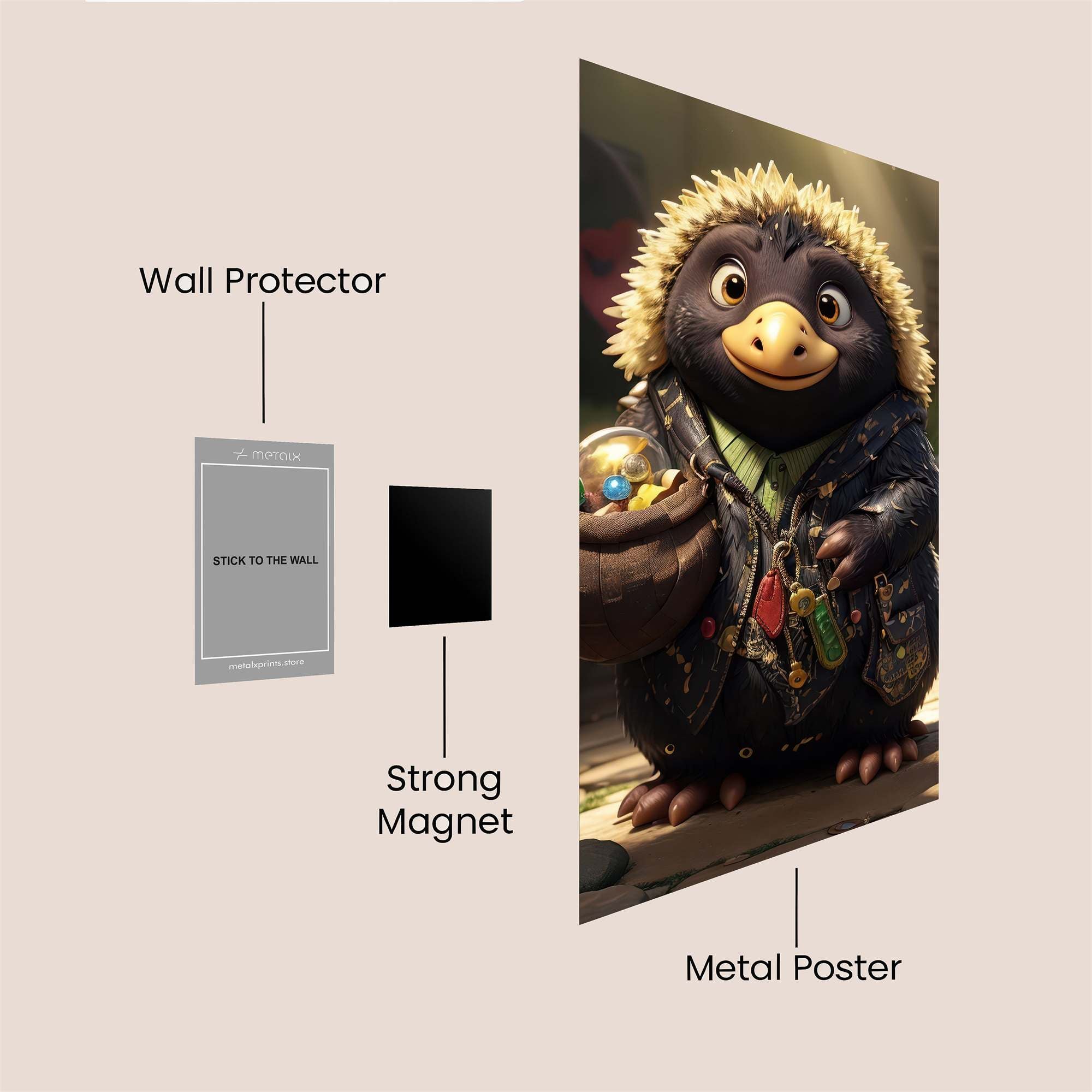 Alpaca Serenity Safe Wall Magnetic / M