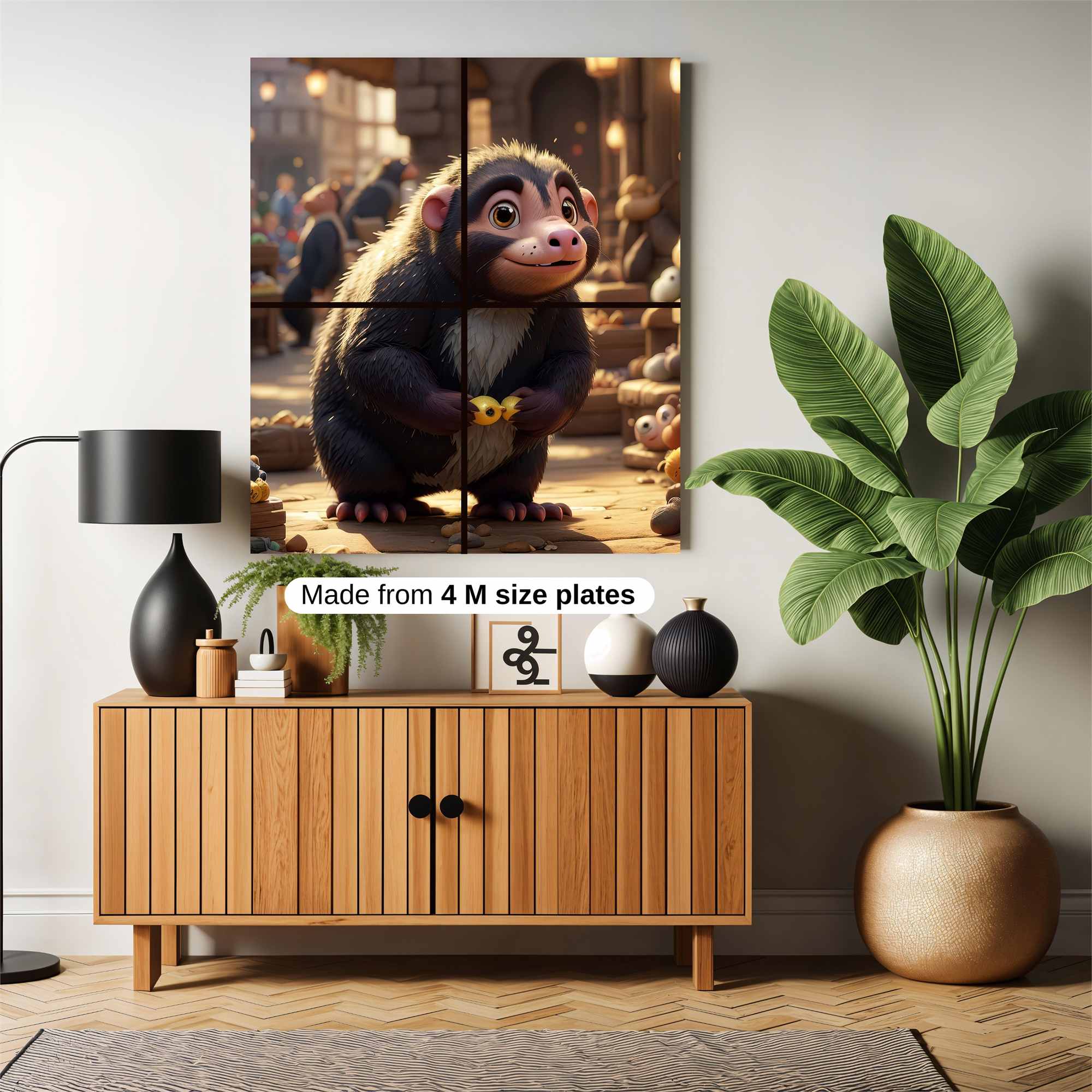 Pangolin Playful Safe Wall Magnetic / M