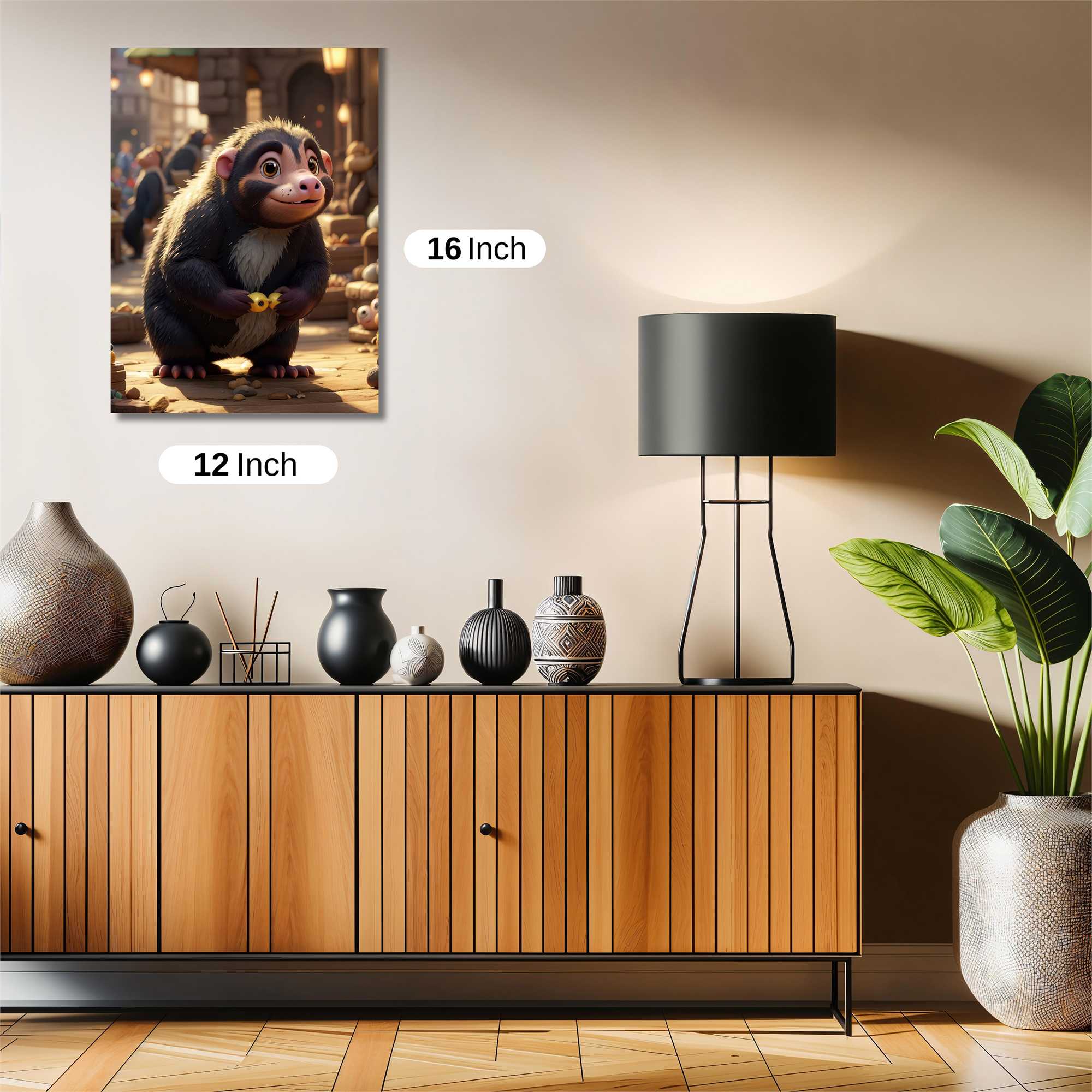 Pangolin Playful Safe Wall Magnetic / M