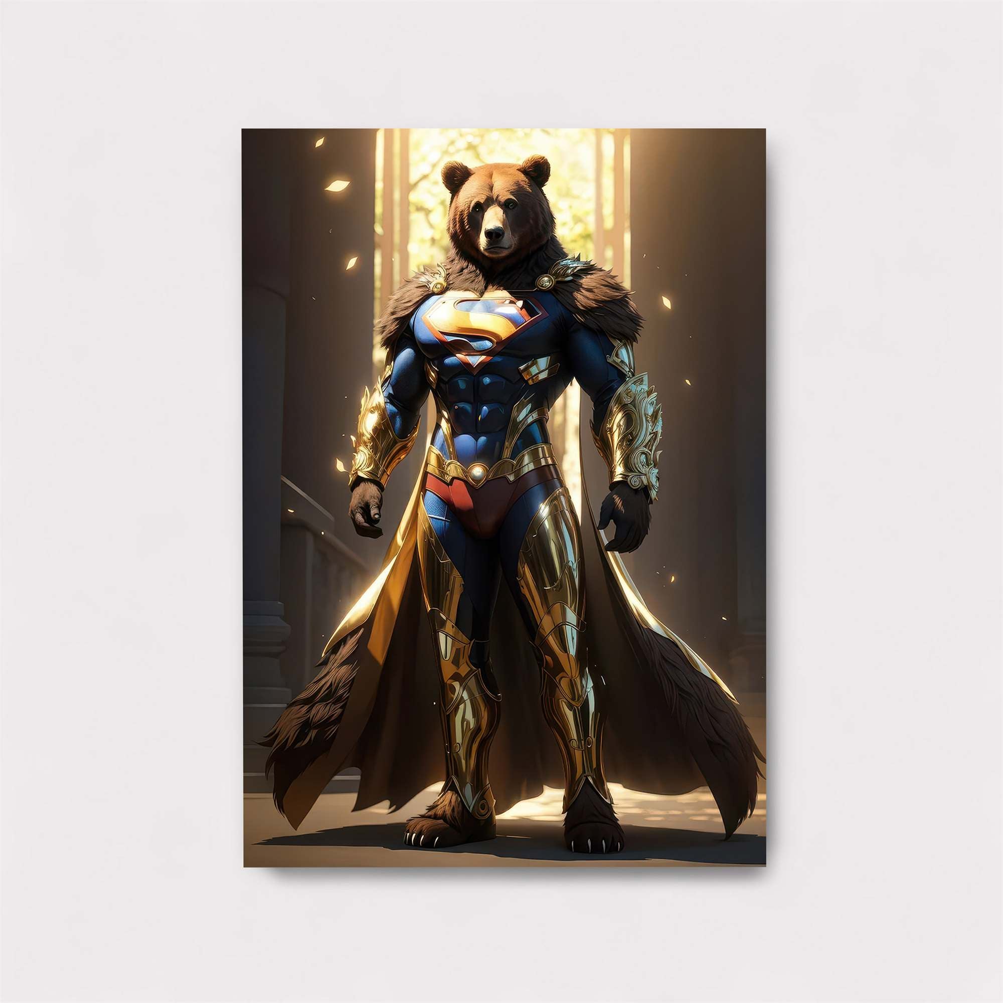 Bear Heroic Safe Wall Magnetic / M