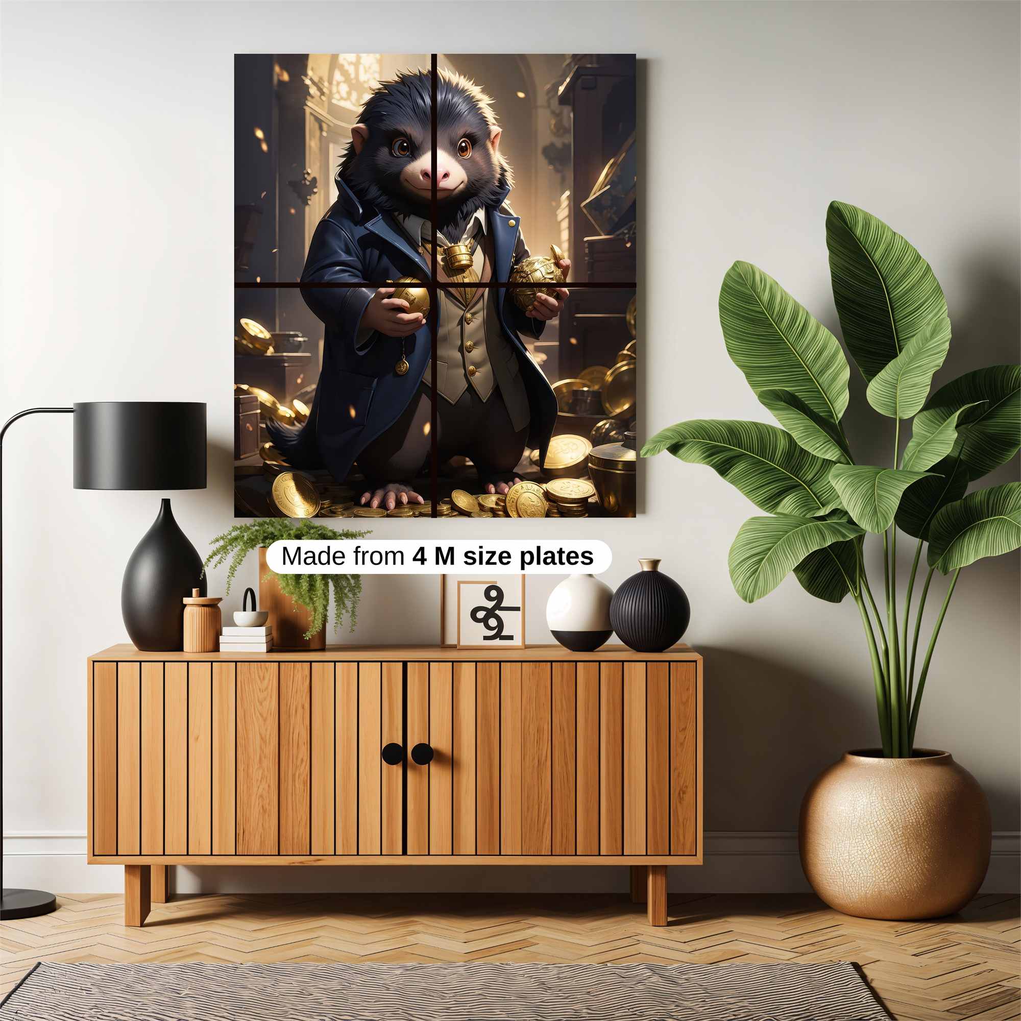 Niffler Naughty Safe Wall Magnetic / M